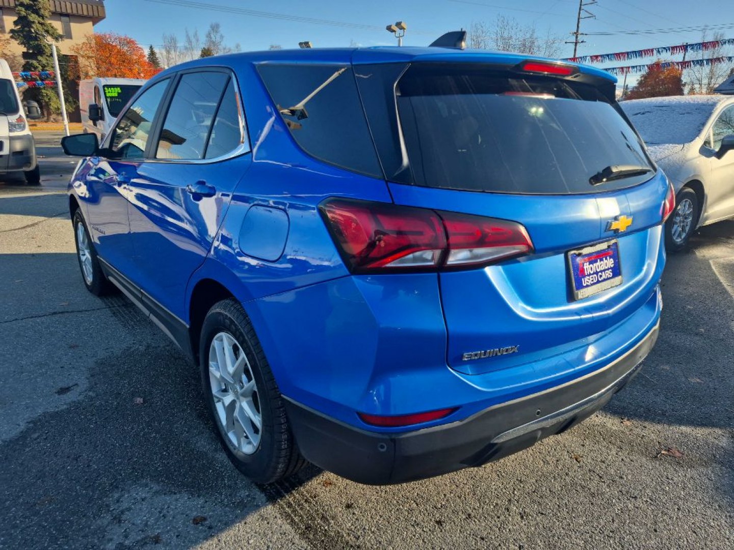 2024 BLUE CHEVROLET EQUINOX LT LT (3GNAXUEG3RL) with an 1.5L engine, Automatic transmission, located at 929 East 8th Ave, Anchorage, AK, 99501, (907) 274-2277, 61.214783, -149.866074- Photo#2