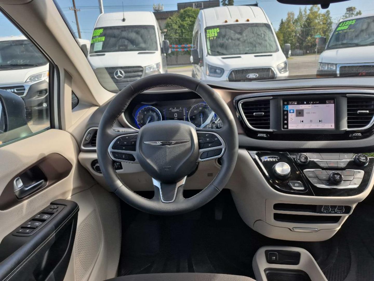 2023 WHITE CHRYSLER VOYAGER LX LX (2C4RC1CG5PR) with an 3.6L engine, Automatic transmission, located at 929 East 8th Ave, Anchorage, AK, 99501, (907) 274-2277, 61.214783, -149.866074- Photo#4