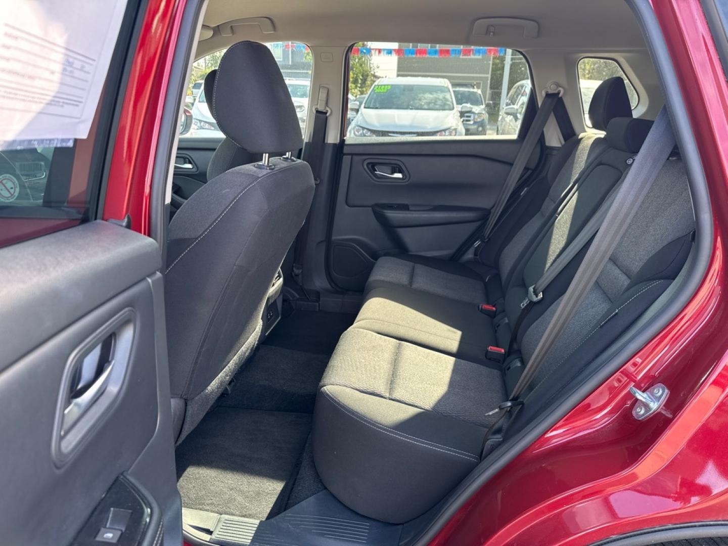 2025 RED NISSAN ROGUE SV SV (5N1BT3BB1SC) with an 1.5L engine, Continuously Variable transmission, located at 929 East 8th Ave, Anchorage, AK, 99501, (907) 274-2277, 61.214783, -149.866074- Photo#2