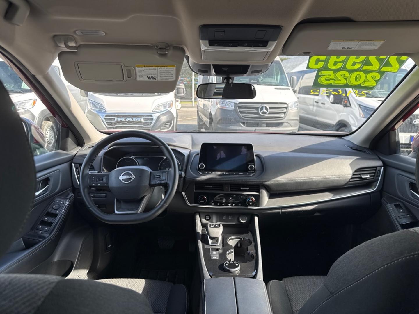 2025 RED NISSAN ROGUE SV SV (5N1BT3BB1SC) with an 1.5L engine, Continuously Variable transmission, located at 929 East 8th Ave, Anchorage, AK, 99501, (907) 274-2277, 61.214783, -149.866074- Photo#3