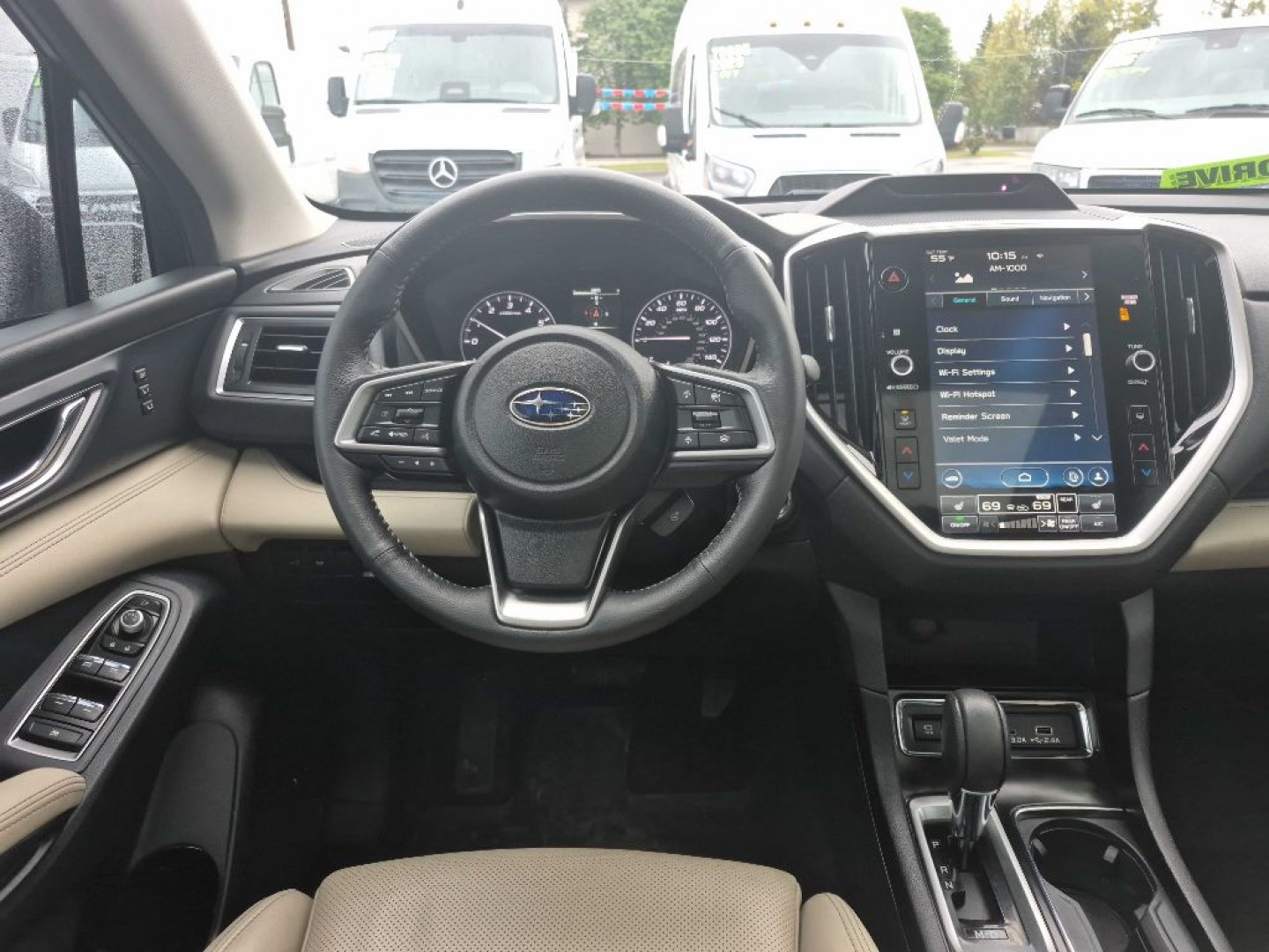 2023 BLACK SUBARU ASCENT LIMITED (4S4WMAUD6P3) with an 2.4L engine, Continuously Variable transmission, located at 929 East 8th Ave, Anchorage, AK, 99501, (907) 274-2277, 61.214783, -149.866074- Photo#4