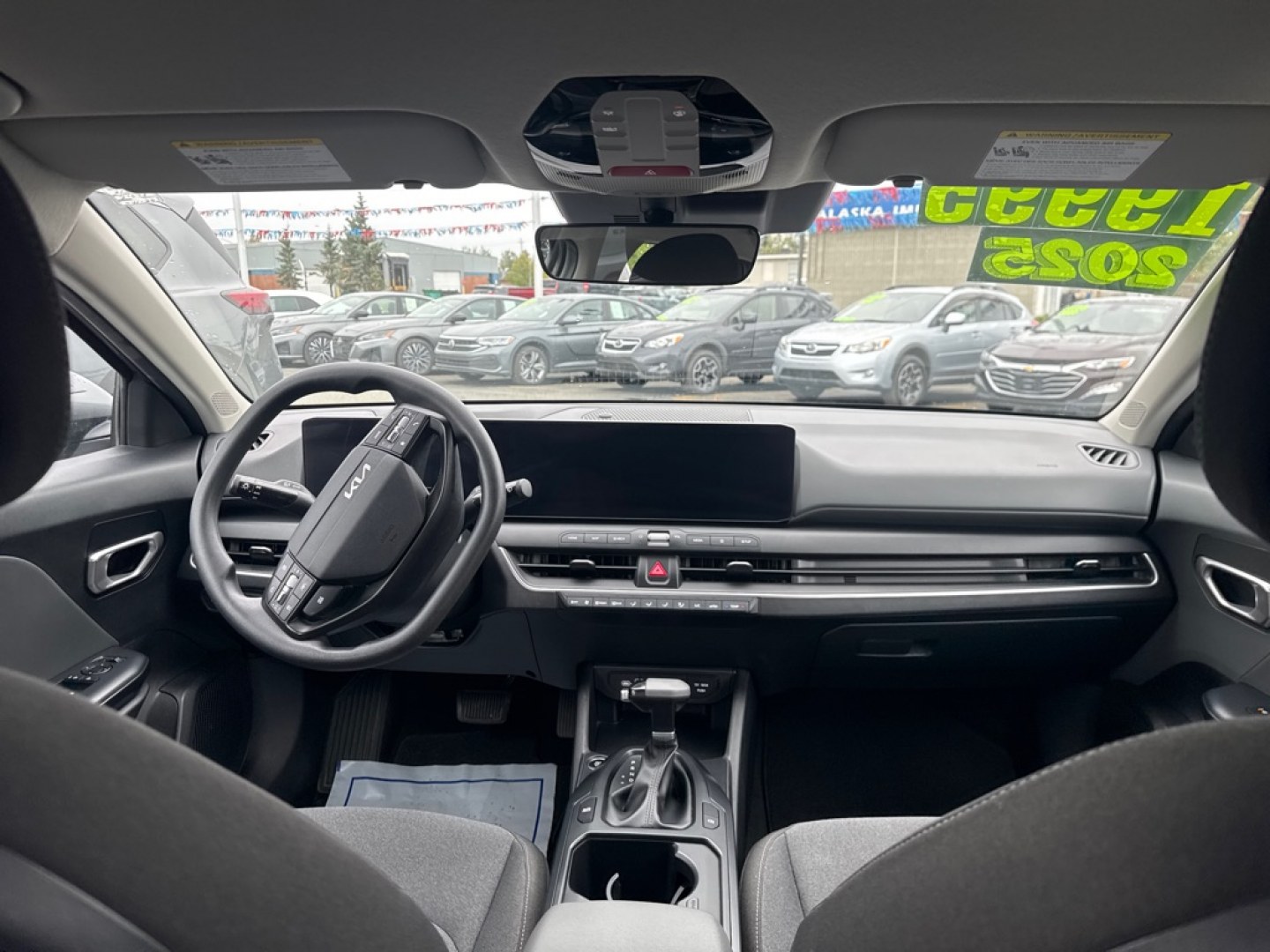 2025 GRAY KIA K4 LX (3KPFT4DE6SE) with an 2.0L engine, Continuously Variable transmission, located at 929 East 8th Ave, Anchorage, AK, 99501, (907) 274-2277, 61.214783, -149.866074- Photo#4