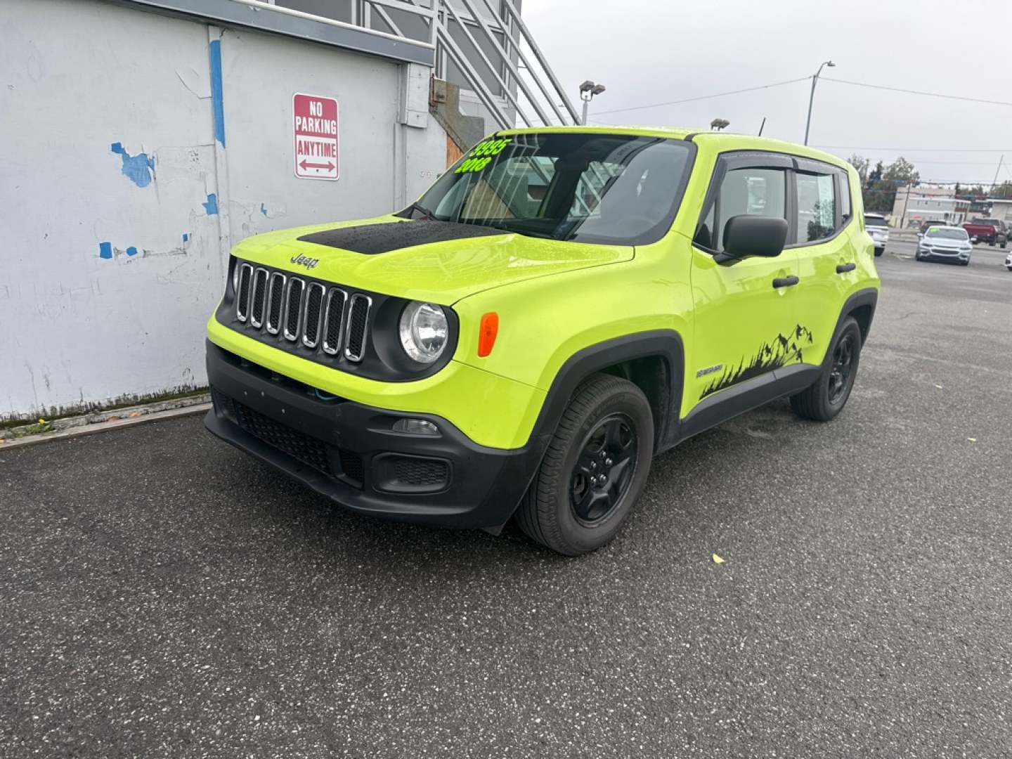 2018 GREEN JEEP RENEGADE SPORT (ZACCJAAB1JP) with an 2.4L engine, Automatic transmission, located at 929 East 8th Ave, Anchorage, AK, 99501, (907) 274-2277, 61.214783, -149.866074- Photo#0