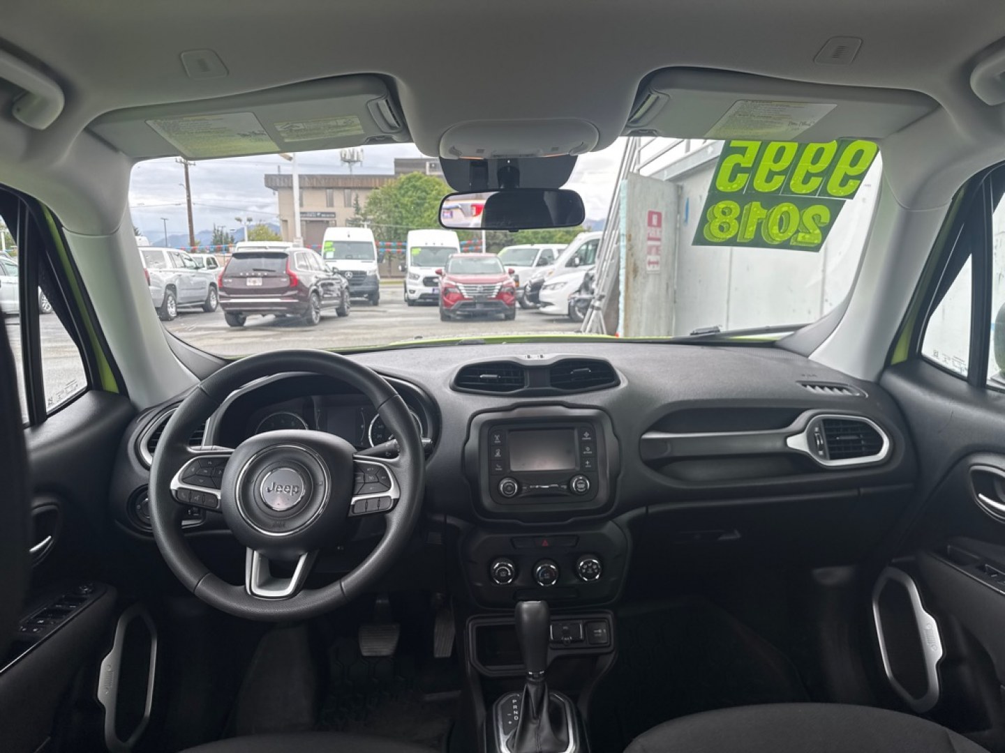 2018 GREEN JEEP RENEGADE SPORT (ZACCJAAB1JP) with an 2.4L engine, Automatic transmission, located at 929 East 8th Ave, Anchorage, AK, 99501, (907) 274-2277, 61.214783, -149.866074- Photo#3