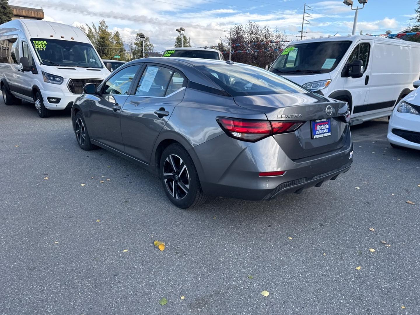 2024 GRAY NISSAN SENTRA SV SV (3N1AB8CV5RY) with an 2.0L engine, Continuously Variable transmission, located at 929 East 8th Ave, Anchorage, AK, 99501, (907) 274-2277, 61.214783, -149.866074- Photo#4