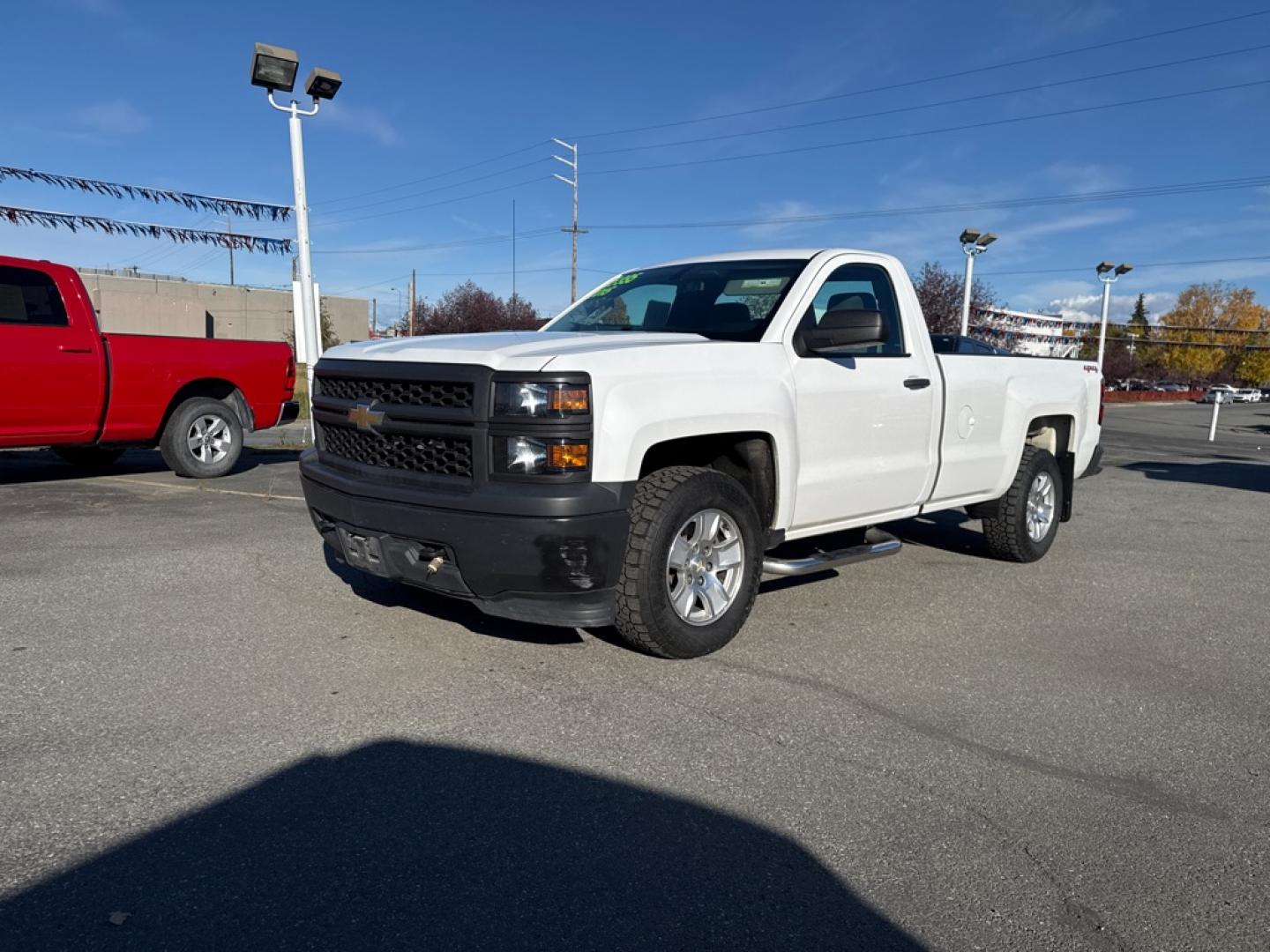 2015 WHITE CHEVROLET SILVERADO 1500 (1GCNKPEH8FZ) with an 4.3L engine, Automatic transmission, located at 929 East 8th Ave, Anchorage, AK, 99501, (907) 274-2277, 61.214783, -149.866074- Photo#0