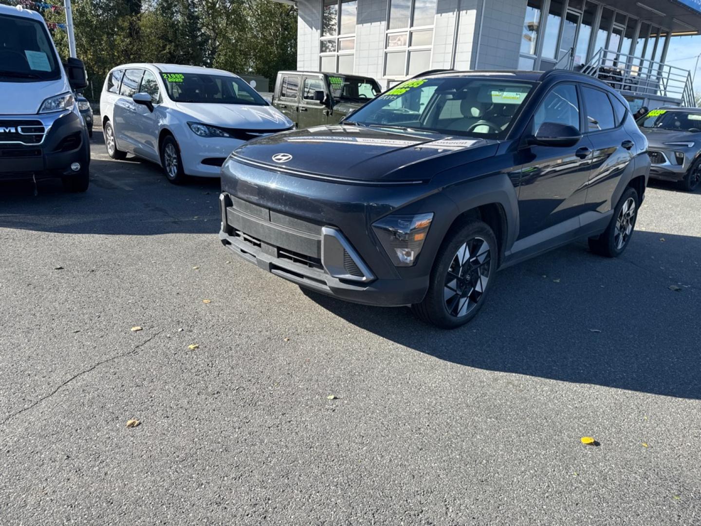 2025 BLUE HYUNDAI KONA SEL SEL (KM8HBCAB9SU) with an 2.0L engine, Continuously Variable transmission, located at 929 East 8th Ave, Anchorage, AK, 99501, (907) 274-2277, 61.214783, -149.866074- Photo#0