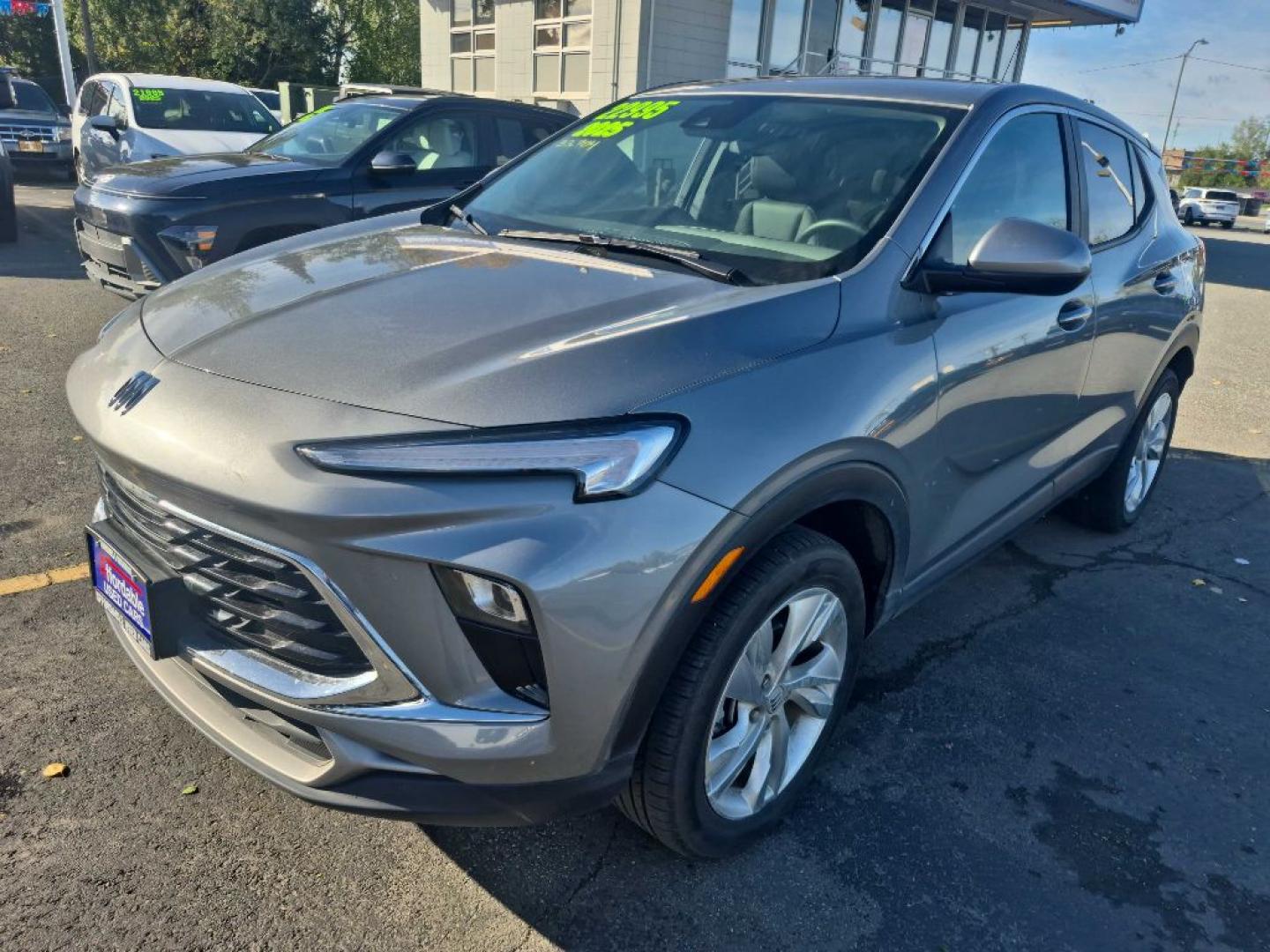 2025 GRAY BUICK ENCORE GX PREFERRED (KL4AMCSL7SB) with an 1.3L engine, Automatic transmission, located at 929 East 8th Ave, Anchorage, AK, 99501, (907) 274-2277, 61.214783, -149.866074- Photo#0