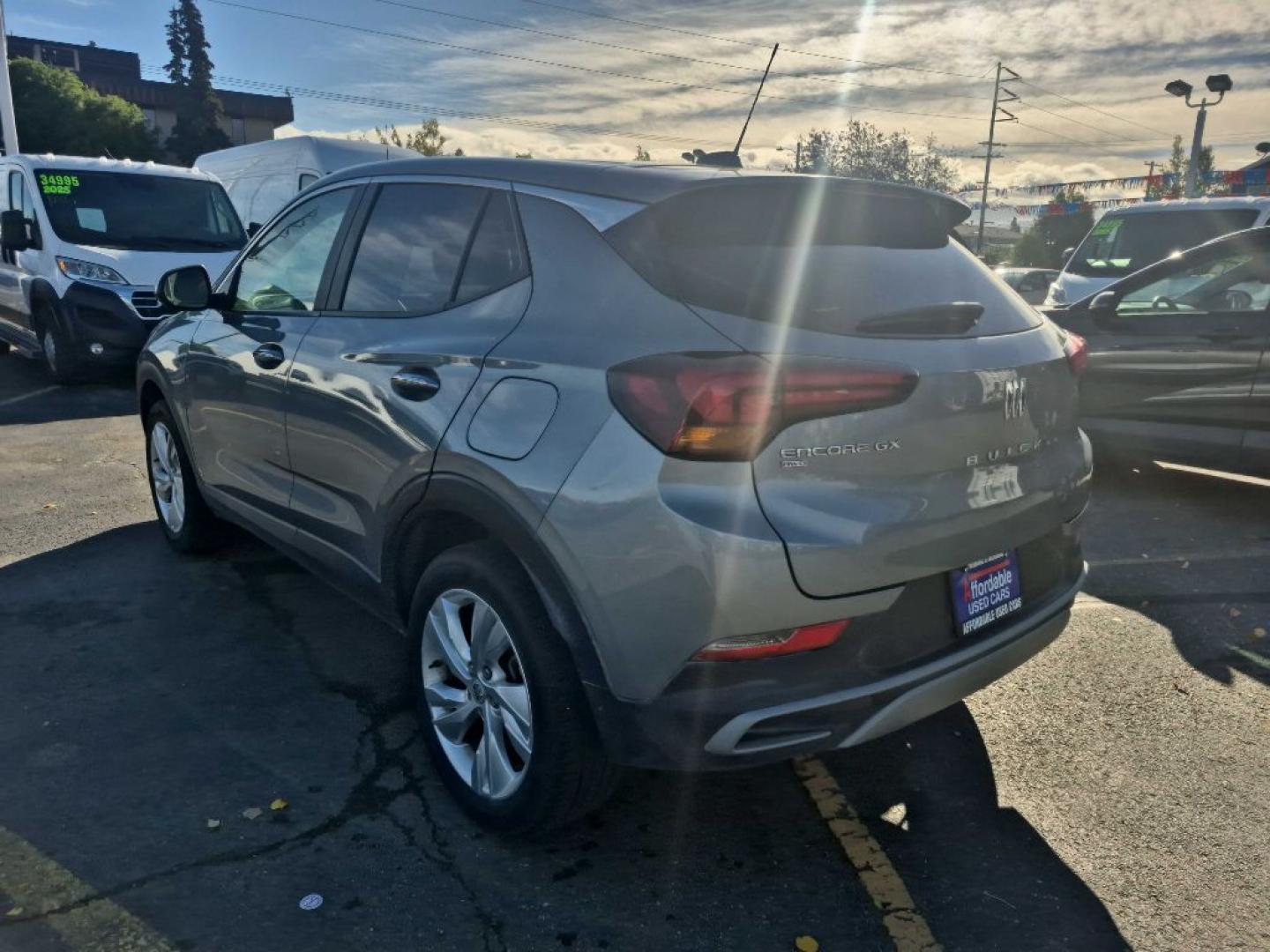 2025 GRAY BUICK ENCORE GX PREFERRED (KL4AMCSL7SB) with an 1.3L engine, Automatic transmission, located at 929 East 8th Ave, Anchorage, AK, 99501, (907) 274-2277, 61.214783, -149.866074- Photo#2