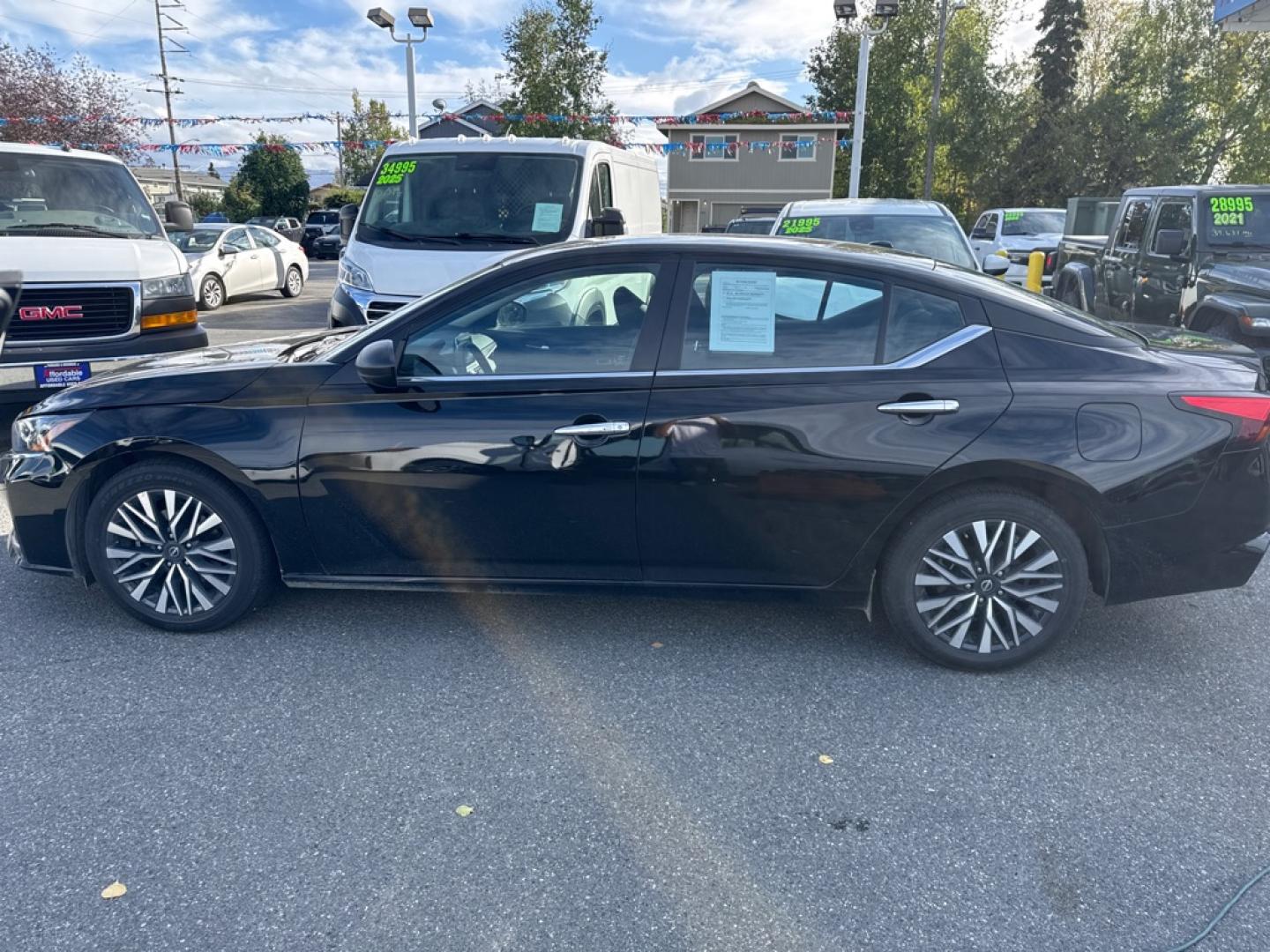 2024 BLACK NISSAN ALTIMA SV SV (1N4BL4DV6RN) with an 2.5L engine, Continuously Variable transmission, located at 929 East 8th Ave, Anchorage, AK, 99501, (907) 274-2277, 61.214783, -149.866074- Photo#1