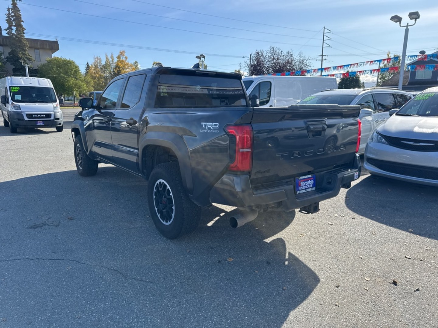 2024 GRAY TOYOTA TACOMA DOUBLE CAB (3TYLB5JN5RT) with an 2.4L engine, Automatic transmission, located at 929 East 8th Ave, Anchorage, AK, 99501, (907) 274-2277, 61.214783, -149.866074- Photo#4