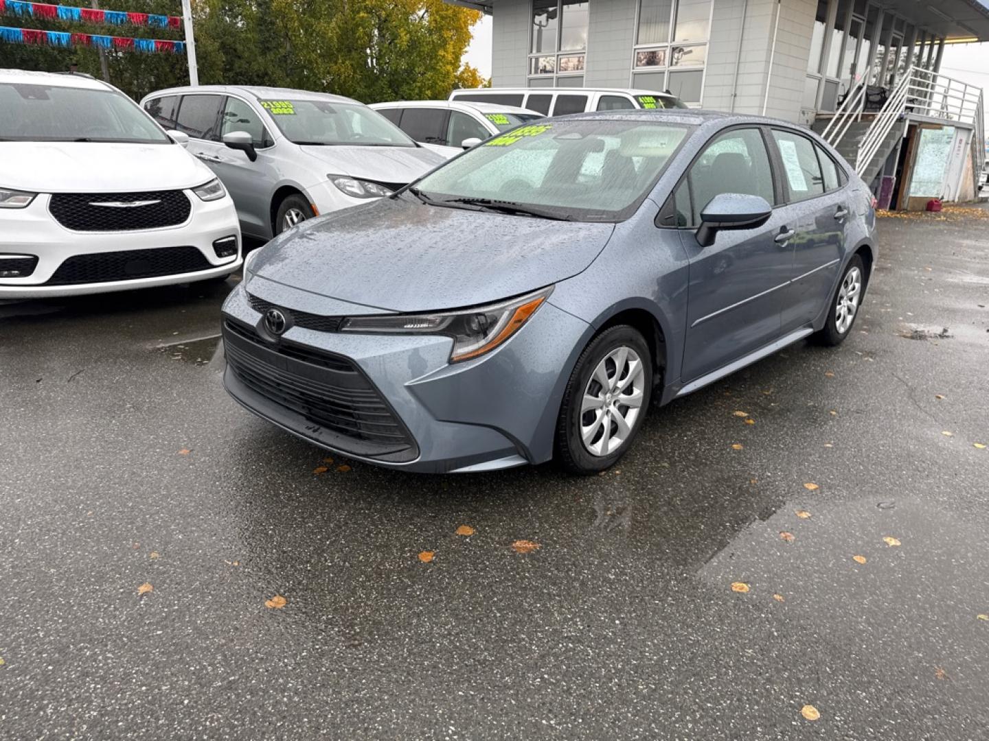 2024 BLUE TOYOTA COROLLA LE LE (5YFB4MDE3RP) with an 2.0L engine, Continuously Variable transmission, located at 929 East 8th Ave, Anchorage, AK, 99501, (907) 274-2277, 61.214783, -149.866074- Photo#0