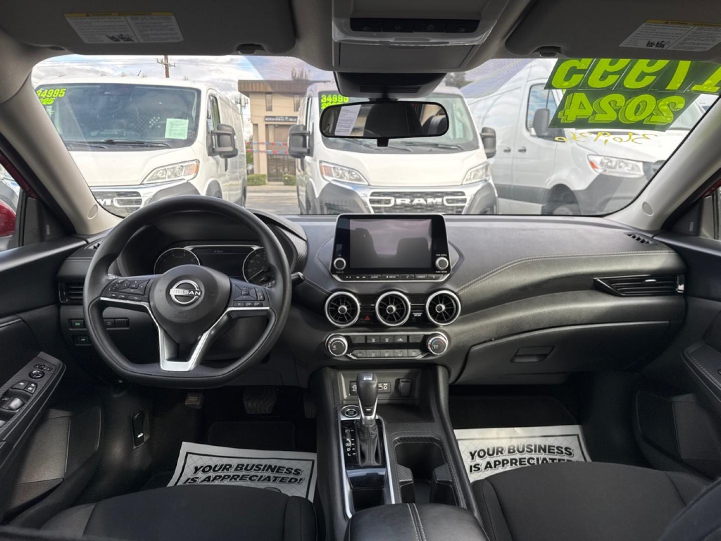 2024 RED NISSAN SENTRA SV SV (3N1AB8CVXRY) with an 2.0L engine, Continuously Variable transmission, located at 929 East 8th Ave, Anchorage, AK, 99501, (907) 274-2277, 61.214783, -149.866074- Photo#3