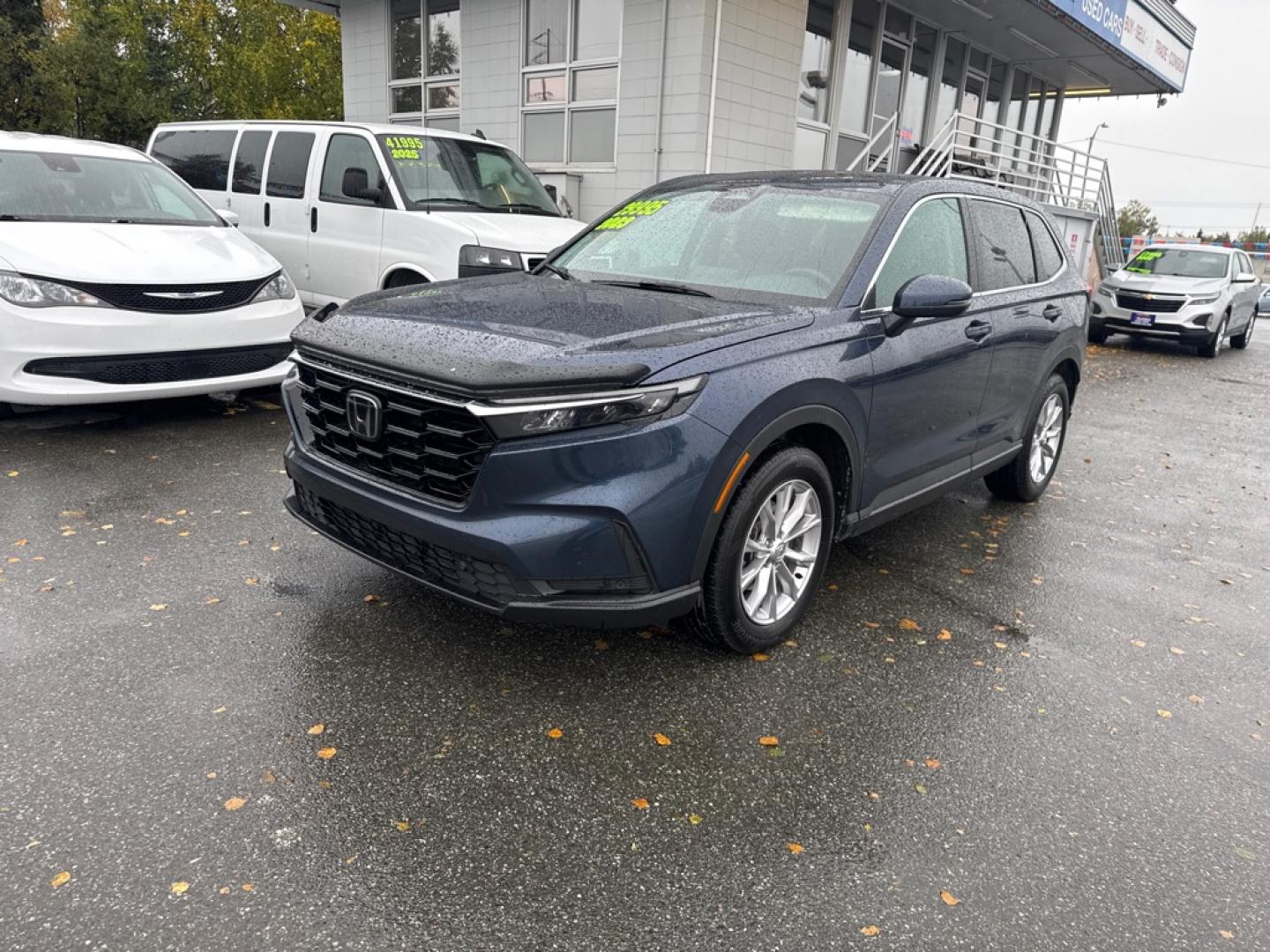 2023 BLUE HONDA CR-V EXL (7FARS4H74PE) with an 1.5L engine, Continuously Variable transmission, located at 929 East 8th Ave, Anchorage, AK, 99501, (907) 274-2277, 61.214783, -149.866074- Photo#0