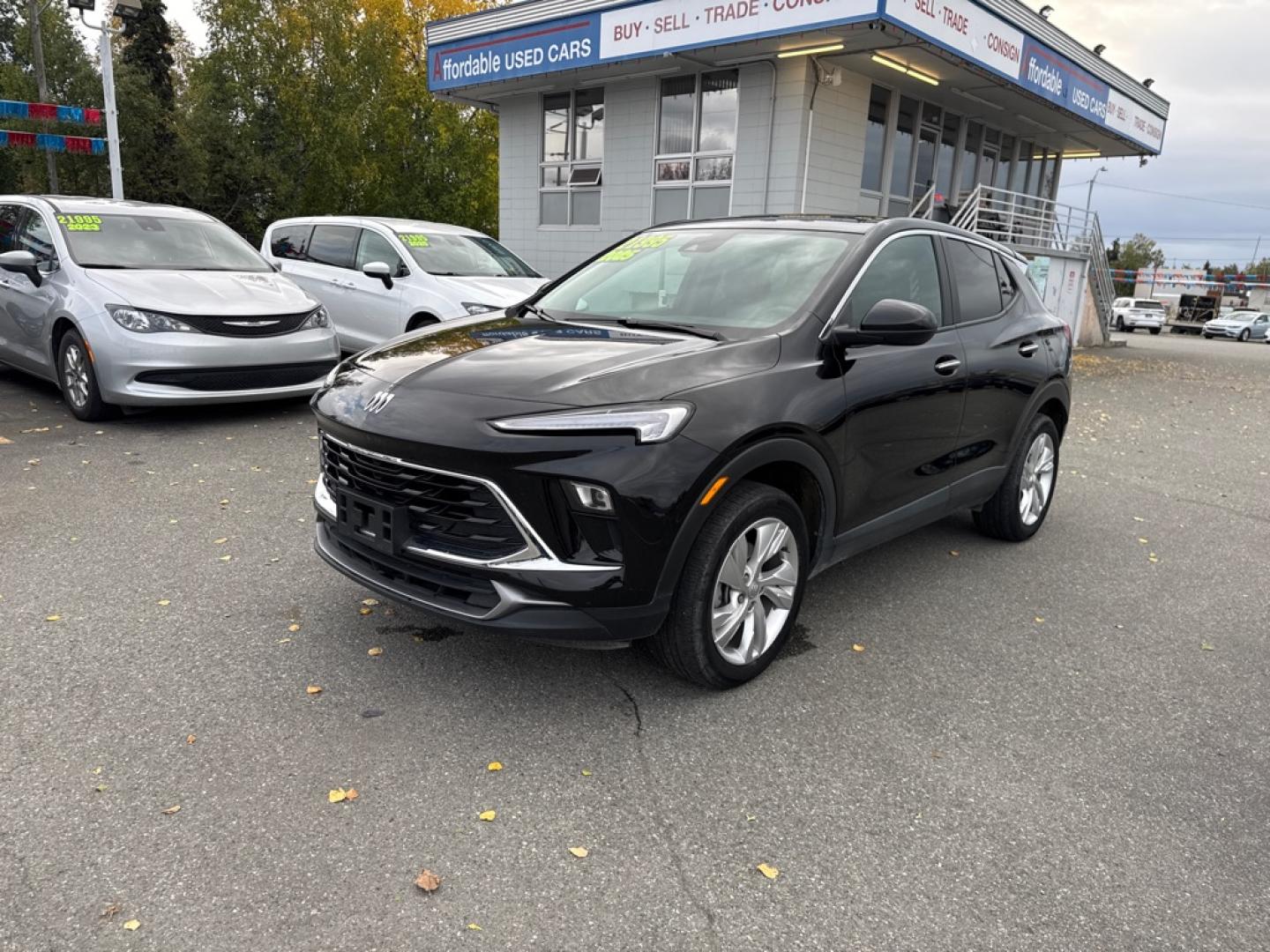 2025 BLACK BUICK ENCORE GX PREFERRED (KL4AMCSL7SB) with an 1.3L engine, Automatic transmission, located at 929 East 8th Ave, Anchorage, AK, 99501, (907) 274-2277, 61.214783, -149.866074- Photo#0