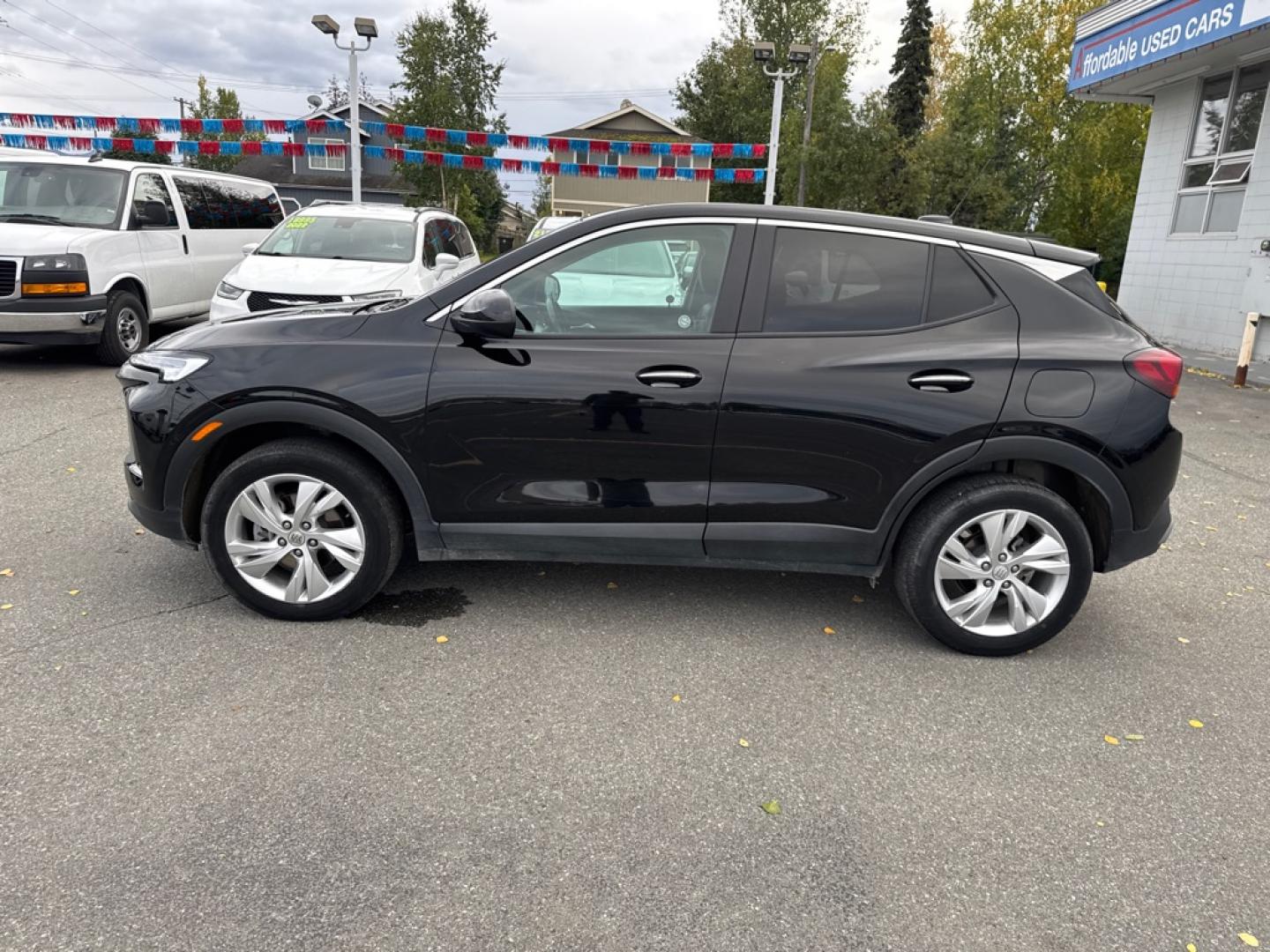 2025 BLACK BUICK ENCORE GX PREFERRED (KL4AMCSL7SB) with an 1.3L engine, Automatic transmission, located at 929 East 8th Ave, Anchorage, AK, 99501, (907) 274-2277, 61.214783, -149.866074- Photo#1