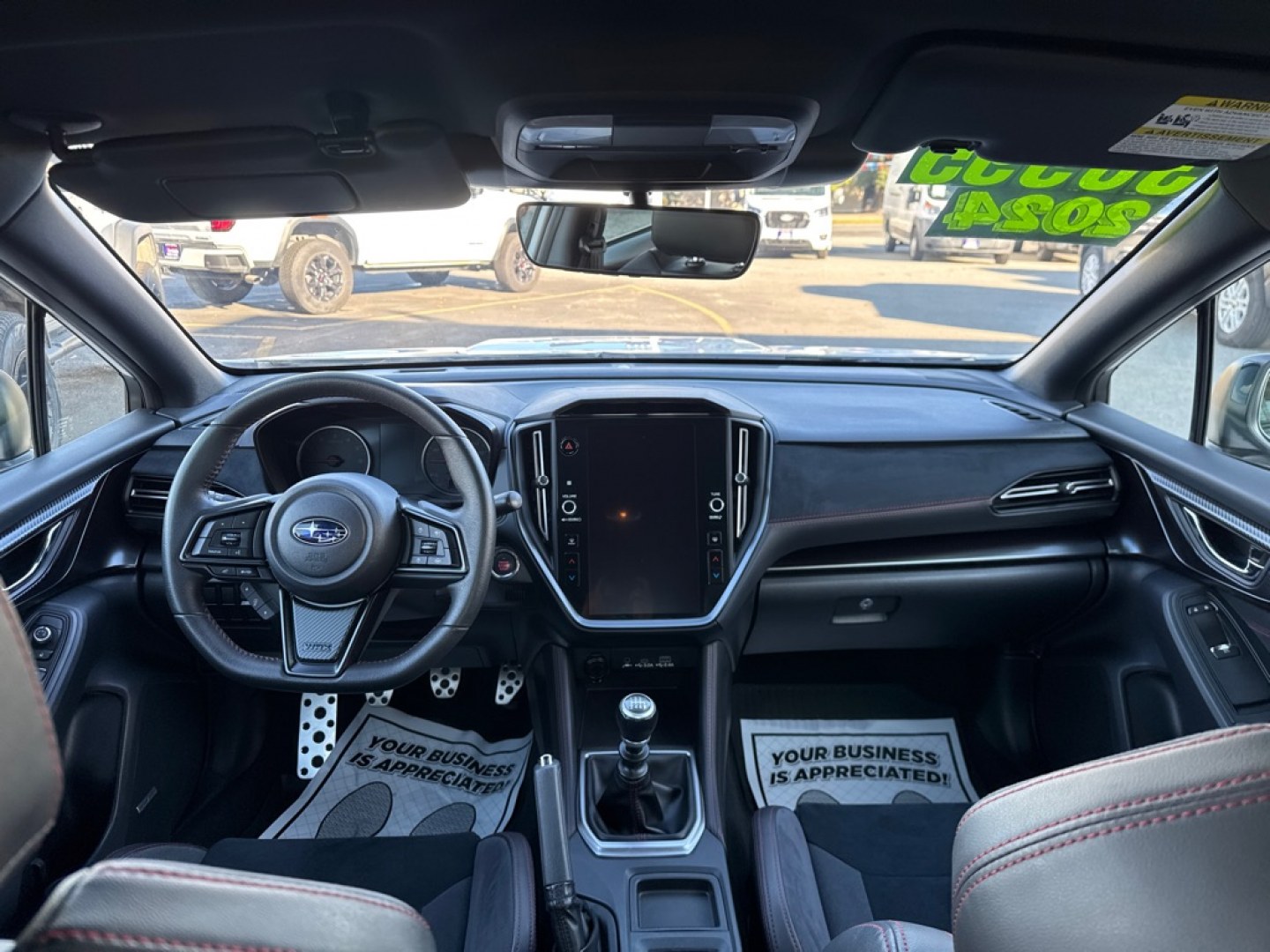 2024 WHITE SUBARU WRX TR (JF1VBAY67R9) with an 2.4L engine, 6-Speed Manual transmission, located at 929 East 8th Ave, Anchorage, AK, 99501, (907) 274-2277, 61.214783, -149.866074- Photo#3