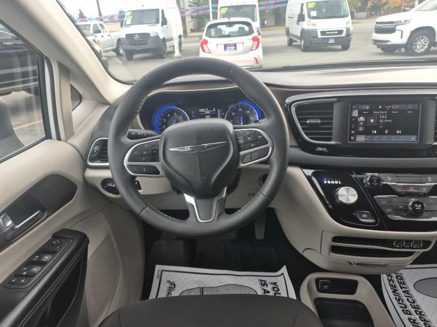 2023 WHITE CHRYSLER VOYAGER LX LX (2C4RC1CG9PR) with an 3.6L engine, Automatic transmission, located at 929 East 8th Ave, Anchorage, AK, 99501, (907) 274-2277, 61.214783, -149.866074- Photo#4