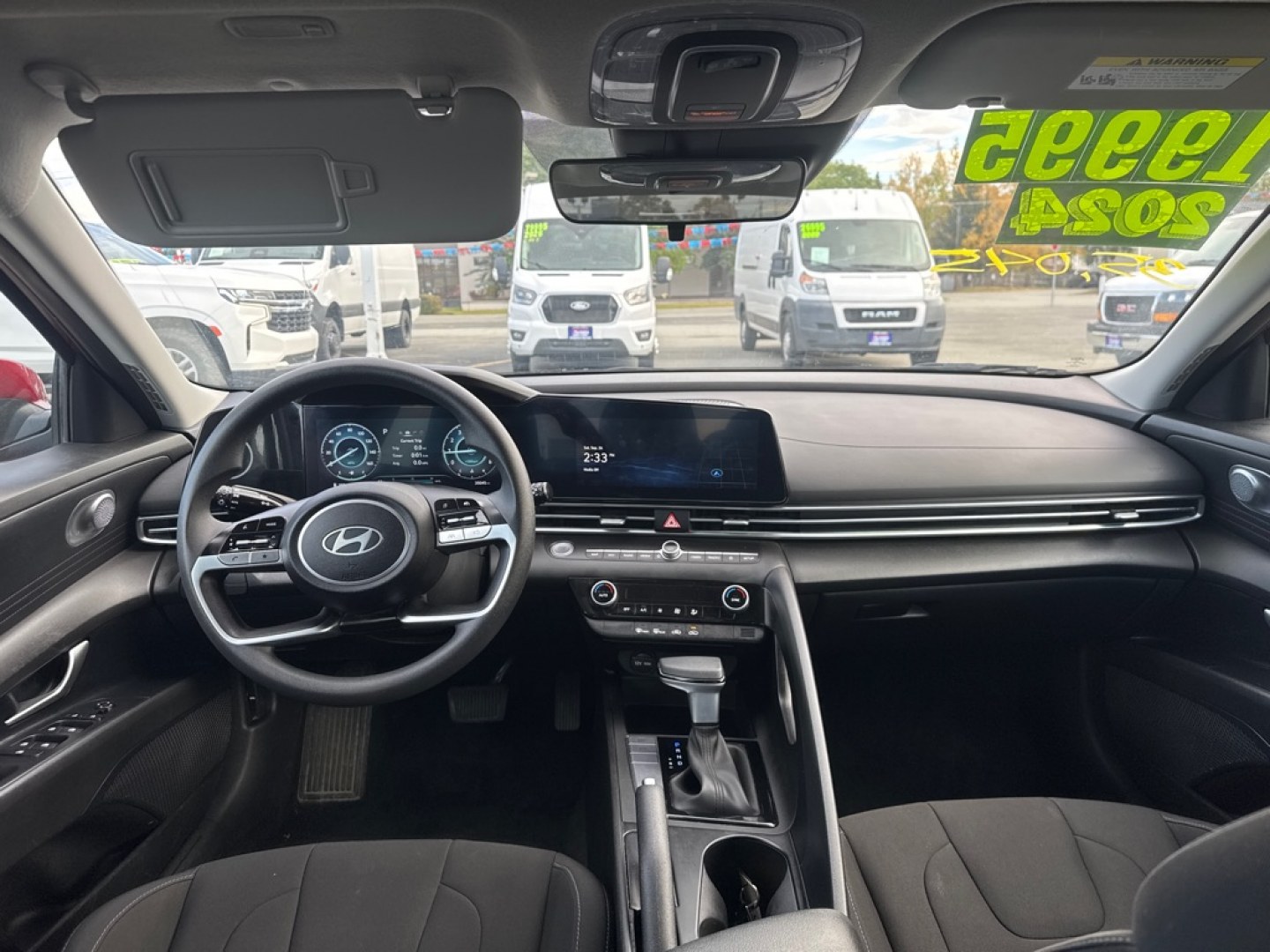 2024 RED HYUNDAI ELANTRA SEL SEL (KMHLM4DG9RU) with an 2.0L engine, Continuously Variable transmission, located at 929 East 8th Ave, Anchorage, AK, 99501, (907) 274-2277, 61.214783, -149.866074- Photo#3