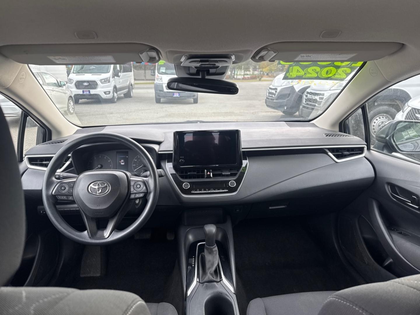 2024 GRAY TOYOTA COROLLA LE LE (5YFB4MDE2RP) with an 2.0L engine, Continuously Variable transmission, located at 929 East 8th Ave, Anchorage, AK, 99501, (907) 274-2277, 61.214783, -149.866074- Photo#3