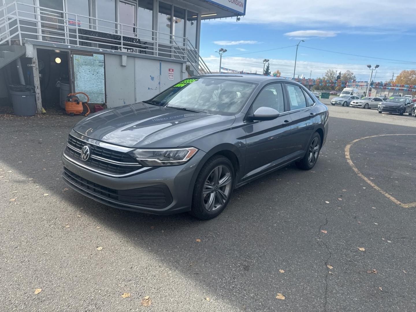 2024 GRAY VOLKSWAGEN JETTA SE SE (3VWEM7BU6RM) with an 1.5L engine, Automatic transmission, located at 929 East 8th Ave, Anchorage, AK, 99501, (907) 274-2277, 61.214783, -149.866074- Photo#0