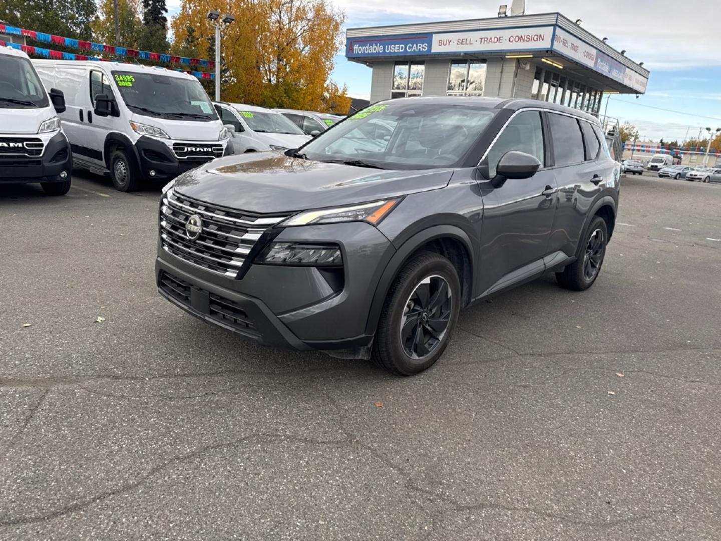 2025 GRAY NISSAN ROGUE SV SV (5N1BT3BB4SC) with an 1.5L engine, Continuously Variable transmission, located at 929 East 8th Ave, Anchorage, AK, 99501, (907) 274-2277, 61.214783, -149.866074- Photo#0
