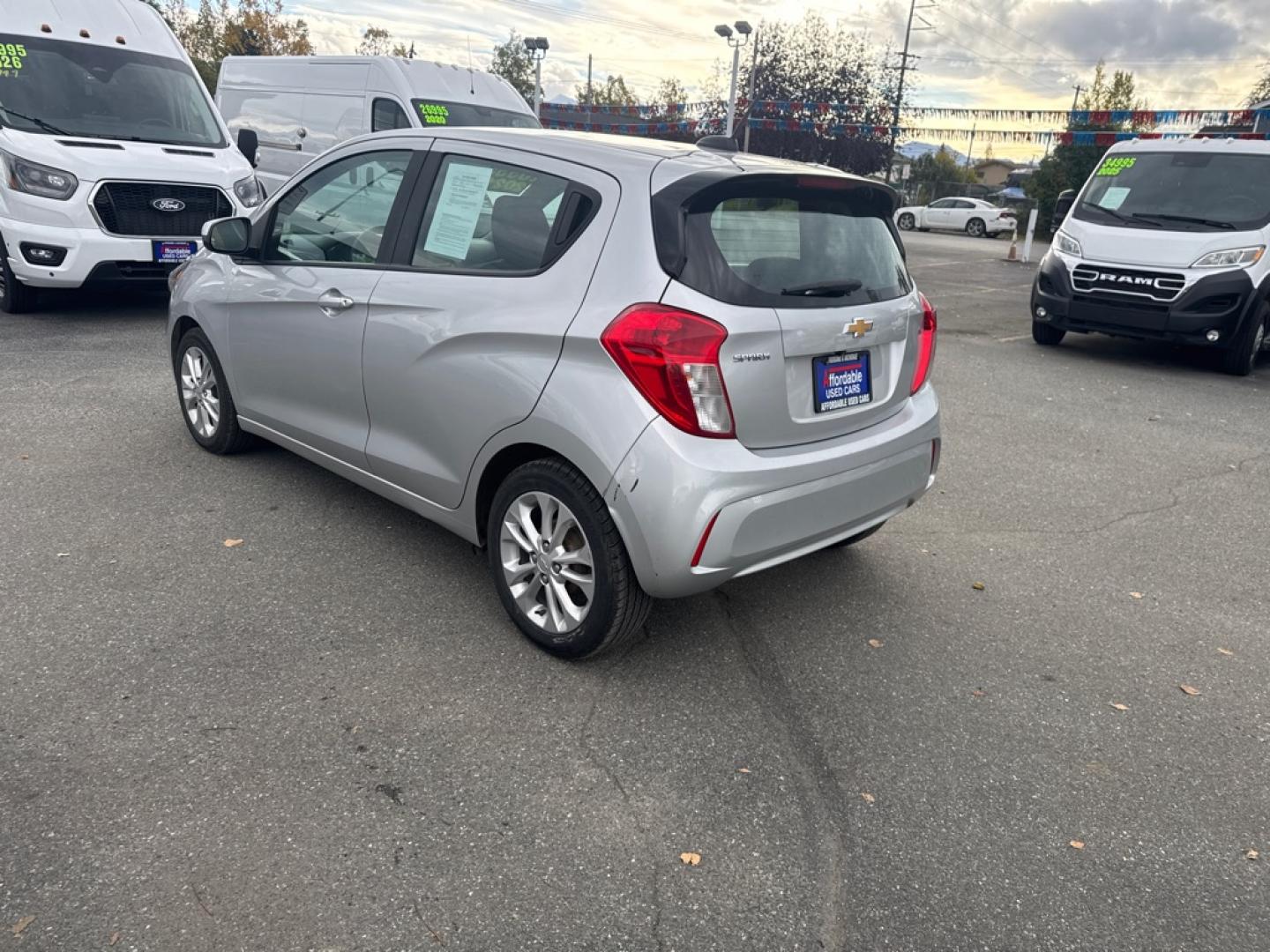 2021 SILVER CHEVROLET SPARK 1LT (KL8CD6SA4MC) with an 1.4L engine, Continuously Variable transmission, located at 929 East 8th Ave, Anchorage, AK, 99501, (907) 274-2277, 61.214783, -149.866074- Photo#4