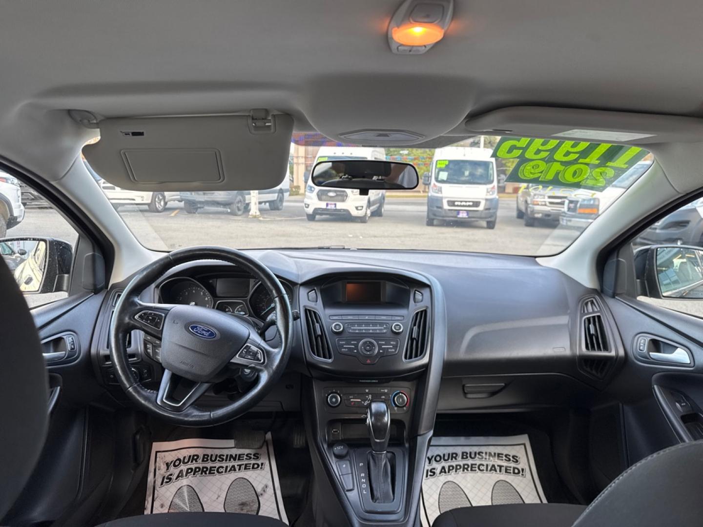 2018 BLACK FORD FOCUS SE (1FADP3K22JL) with an 2.0L engine, Automatic transmission, located at 929 East 8th Ave, Anchorage, AK, 99501, (907) 274-2277, 61.214783, -149.866074- Photo#3