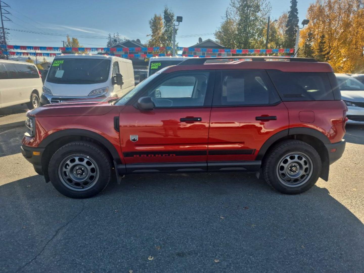 2024 RED FORD BRONCO SPORT BIG BEND (3FMCR9B65RR) with an 1.5L engine, Automatic transmission, located at 929 East 8th Ave, Anchorage, AK, 99501, (907) 274-2277, 61.214783, -149.866074- Photo#1