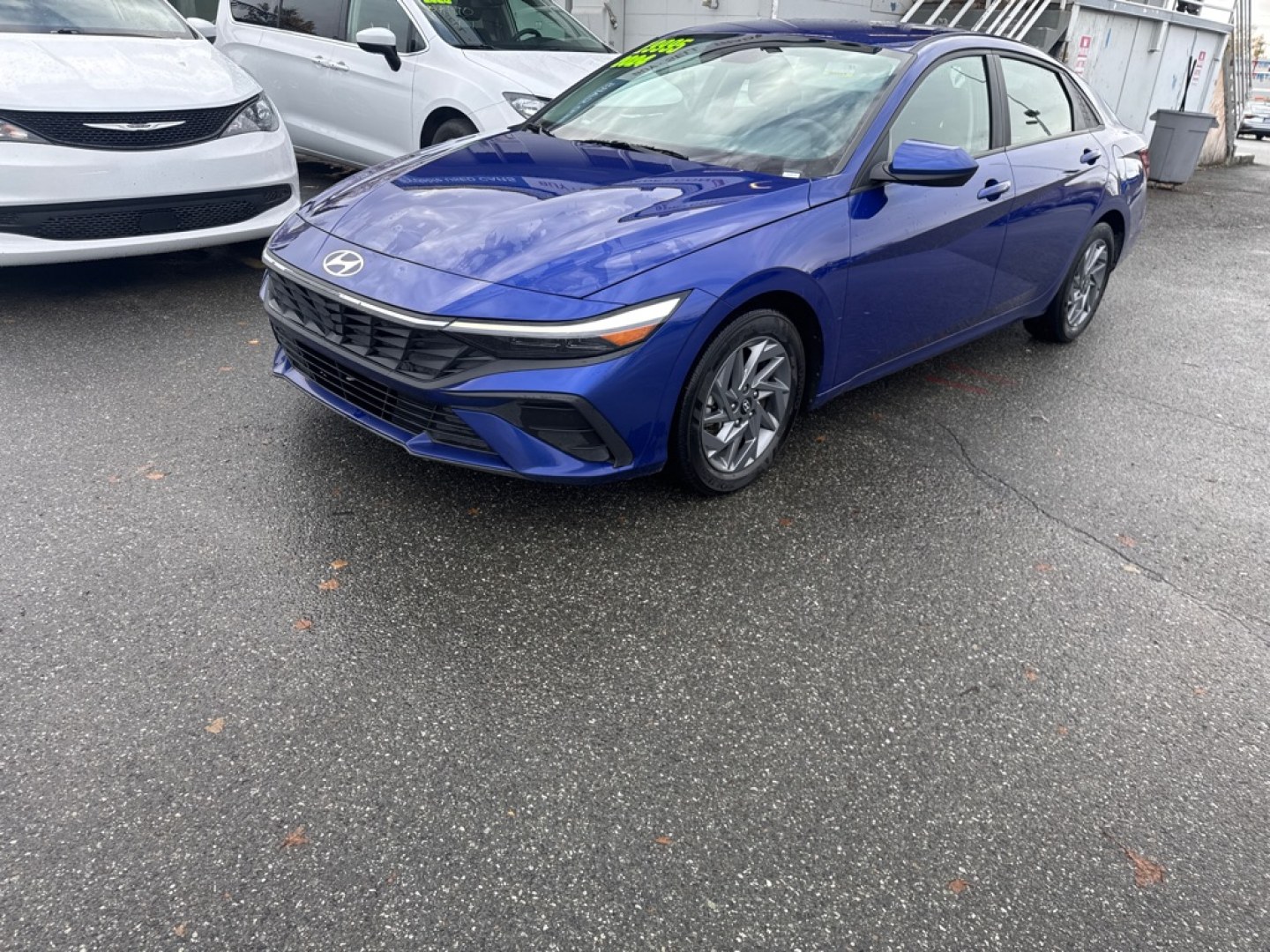 2024 BLUE HYUNDAI ELANTRA SEL SEL (KMHLM4DG4RU) with an 2.0L engine, Continuously Variable transmission, located at 929 East 8th Ave, Anchorage, AK, 99501, (907) 274-2277, 61.214783, -149.866074- Photo#0