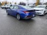 2024 BLUE HYUNDAI ELANTRA SEL SEL (KMHLM4DG4RU) with an 2.0L engine, Continuously Variable transmission, located at 929 East 8th Ave, Anchorage, AK, 99501, (907) 274-2277, 61.214783, -149.866074- Photo#4