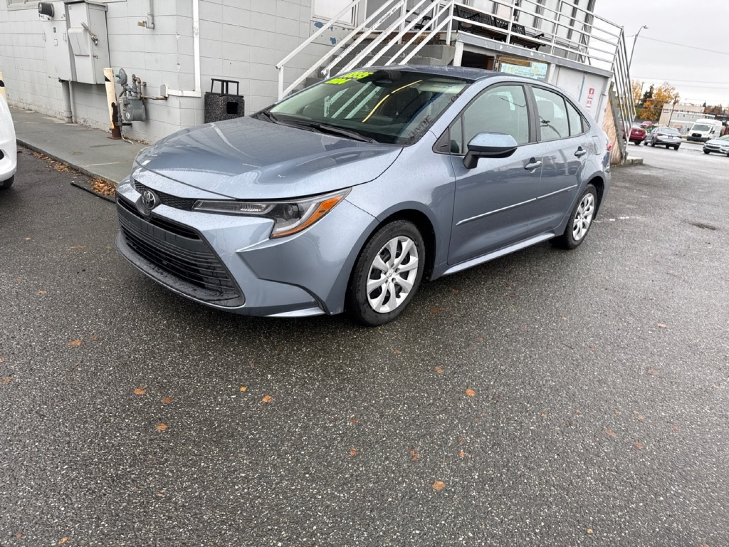 2024 BLUE TOYOTA COROLLA LE LE (5YFB4MDE4RP) with an 2.0L engine, Continuously Variable transmission, located at 929 East 8th Ave, Anchorage, AK, 99501, (907) 274-2277, 61.214783, -149.866074- Photo#0