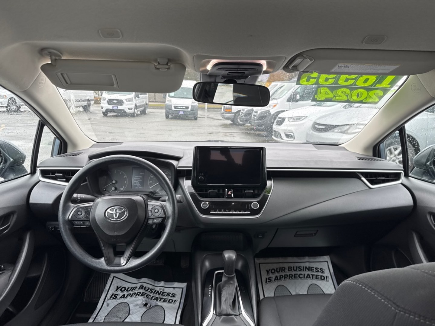2024 BLUE TOYOTA COROLLA LE LE (5YFB4MDE4RP) with an 2.0L engine, Continuously Variable transmission, located at 929 East 8th Ave, Anchorage, AK, 99501, (907) 274-2277, 61.214783, -149.866074- Photo#3