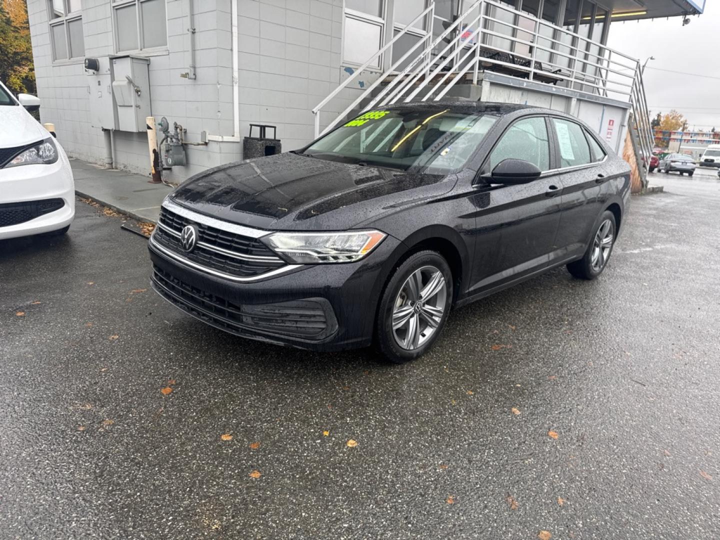 2024 BLACK VOLKSWAGEN JETTA SE SE (3VWEM7BUXRM) with an 1.5L engine, Automatic transmission, located at 929 East 8th Ave, Anchorage, AK, 99501, (907) 274-2277, 61.214783, -149.866074- Photo#0