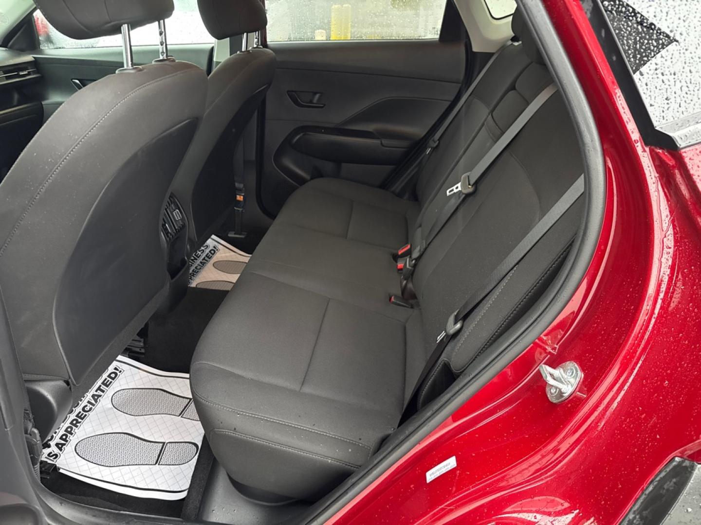 2025 RED HYUNDAI KONA SEL SEL (KM8HBCAB5SU) with an 2.0L engine, Continuously Variable transmission, located at 929 East 8th Ave, Anchorage, AK, 99501, (907) 274-2277, 61.214783, -149.866074- Photo#2