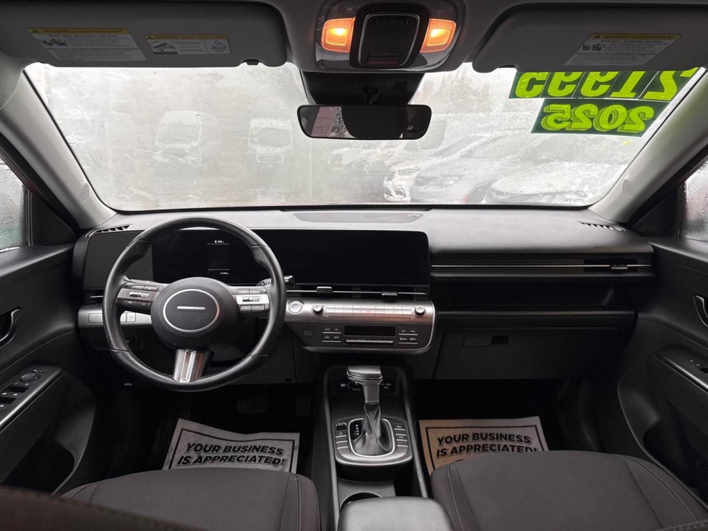 2025 RED HYUNDAI KONA SEL SEL (KM8HBCAB5SU) with an 2.0L engine, Continuously Variable transmission, located at 929 East 8th Ave, Anchorage, AK, 99501, (907) 274-2277, 61.214783, -149.866074- Photo#3