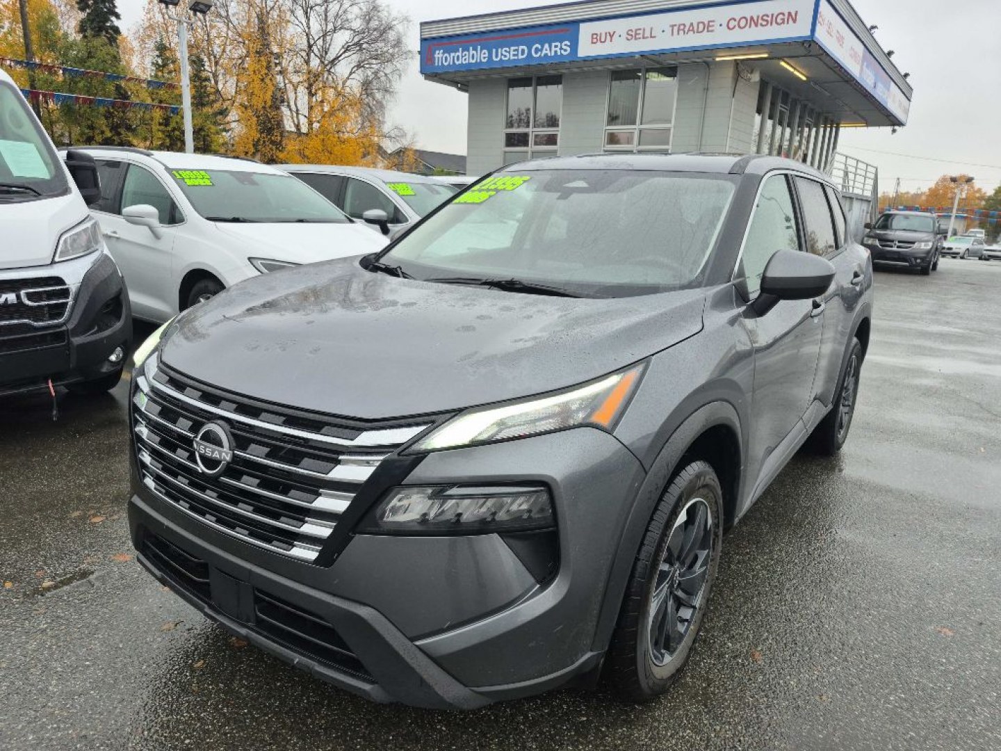 2025 GRAY NISSAN ROGUE SV SV (5N1BT3BB7SC) with an 1.5L engine, Continuously Variable transmission, located at 929 East 8th Ave, Anchorage, AK, 99501, (907) 274-2277, 61.214783, -149.866074- Photo#0