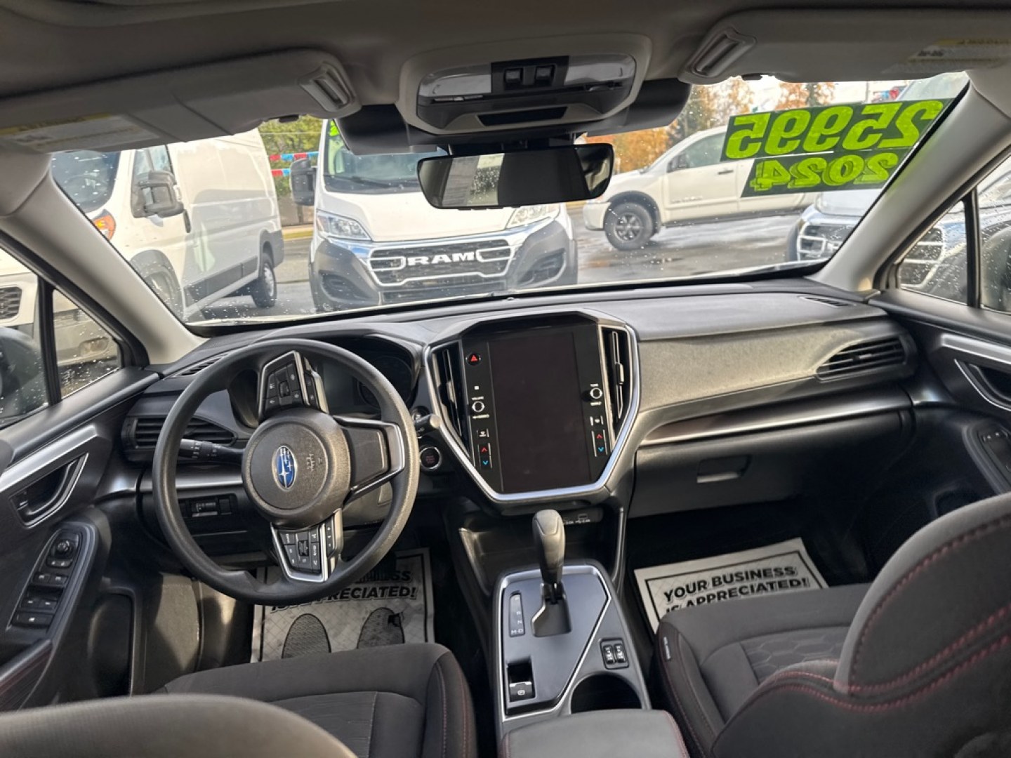 2024 WHITE SUBARU IMPREZA SPORT (JF1GUAFC9R8) with an 2.0L engine, Continuously Variable transmission, located at 929 East 8th Ave, Anchorage, AK, 99501, (907) 274-2277, 61.214783, -149.866074- Photo#4