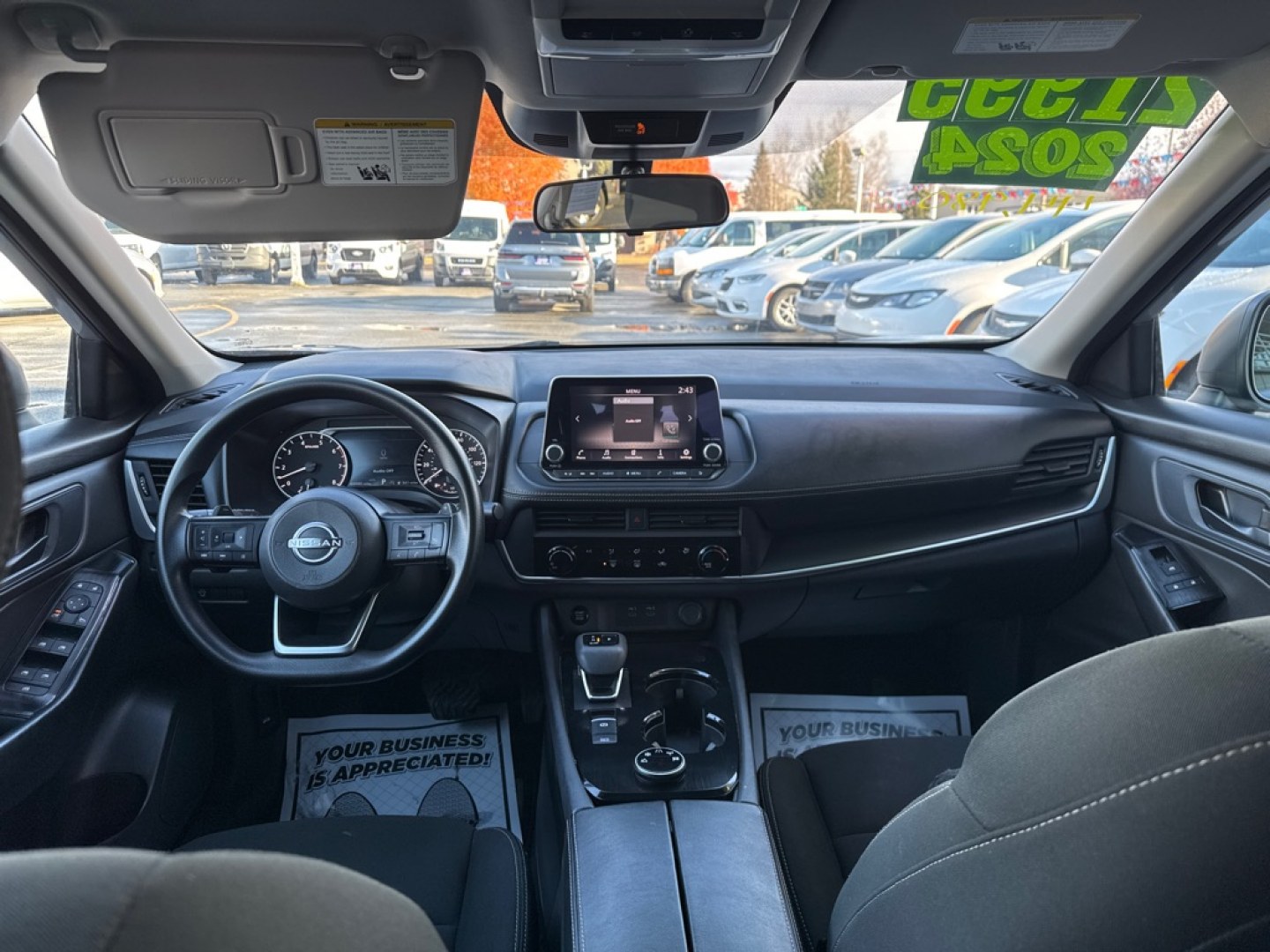2024 SILVER NISSAN ROGUE S (5N1BT3AB5RC) with an 1.5L engine, Continuously Variable transmission, located at 929 East 8th Ave, Anchorage, AK, 99501, (907) 274-2277, 61.214783, -149.866074- Photo#4