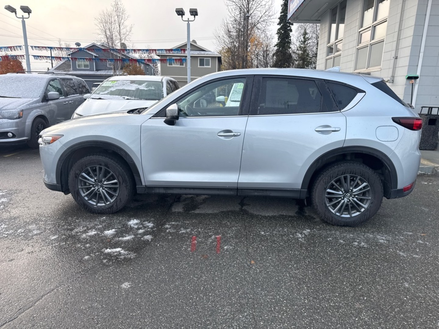 2020 SILVER MAZDA CX-5 TOURING (JM3KFBCM7L0) with an 2.5L engine, Automatic transmission, located at 929 East 8th Ave, Anchorage, AK, 99501, (907) 274-2277, 61.214783, -149.866074- Photo#1