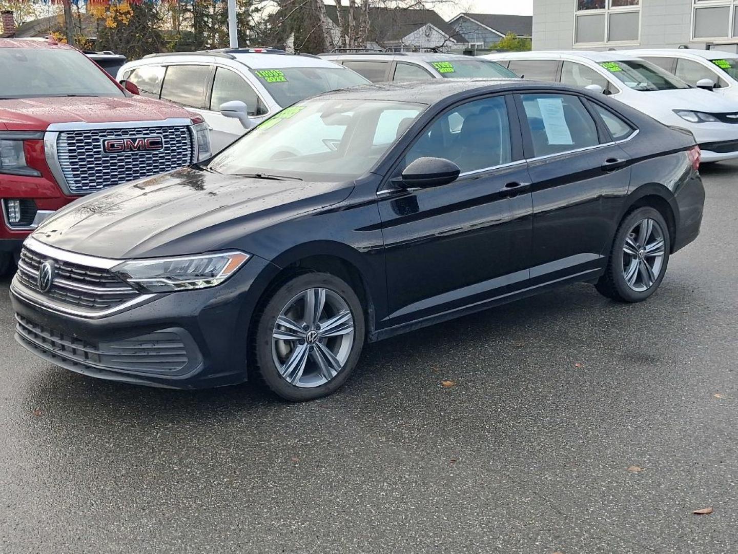 2024 BLACK VOLKSWAGEN JETTA SE SE (3VWEM7BU7RM) with an 1.5L engine, Automatic transmission, located at 929 East 8th Ave, Anchorage, AK, 99501, (907) 274-2277, 61.214783, -149.866074- Photo#2