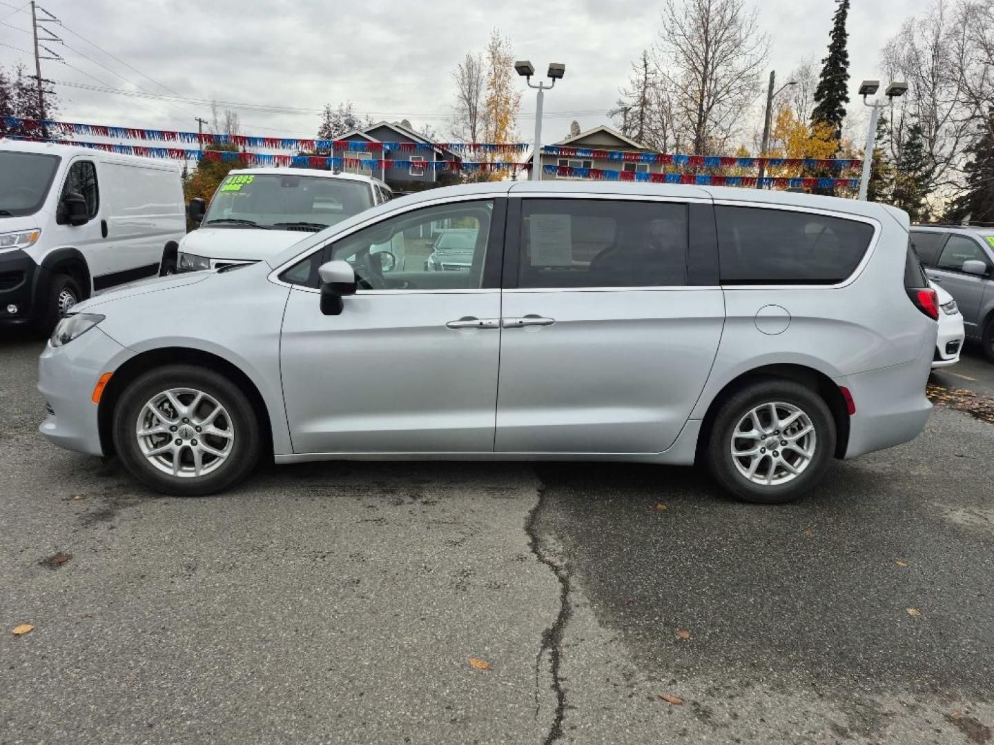 2023 SILVER CHRYSLER VOYAGER LX LX (2C4RC1CG8PR) with an 3.6L engine, Automatic transmission, located at 929 East 8th Ave, Anchorage, AK, 99501, (907) 274-2277, 61.214783, -149.866074- Photo#1