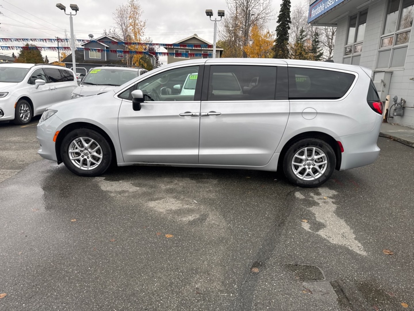 2023 SILVER CHRYSLER VOYAGER LX LX (2C4RC1CGXPR) with an 3.6L engine, Automatic transmission, located at 929 East 8th Ave, Anchorage, AK, 99501, (907) 274-2277, 61.214783, -149.866074- Photo#1