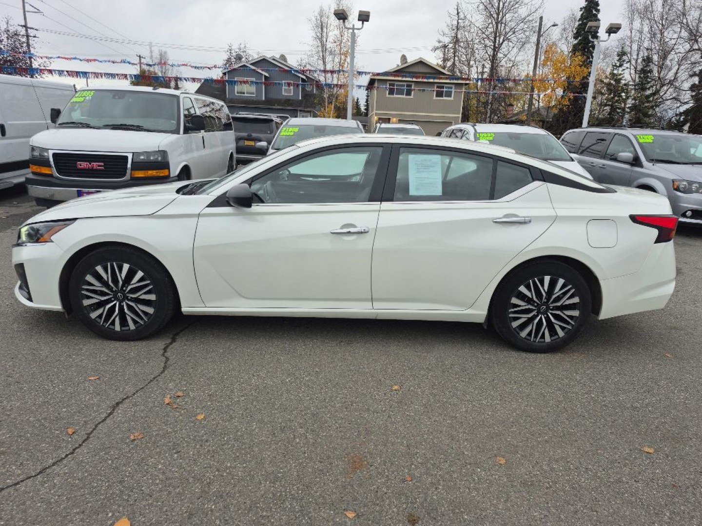 2024 WHITE NISSAN ALTIMA SV SV (1N4BL4DV5RN) with an 2.5L engine, Continuously Variable transmission, located at 929 East 8th Ave, Anchorage, AK, 99501, (907) 274-2277, 61.214783, -149.866074- Photo#1