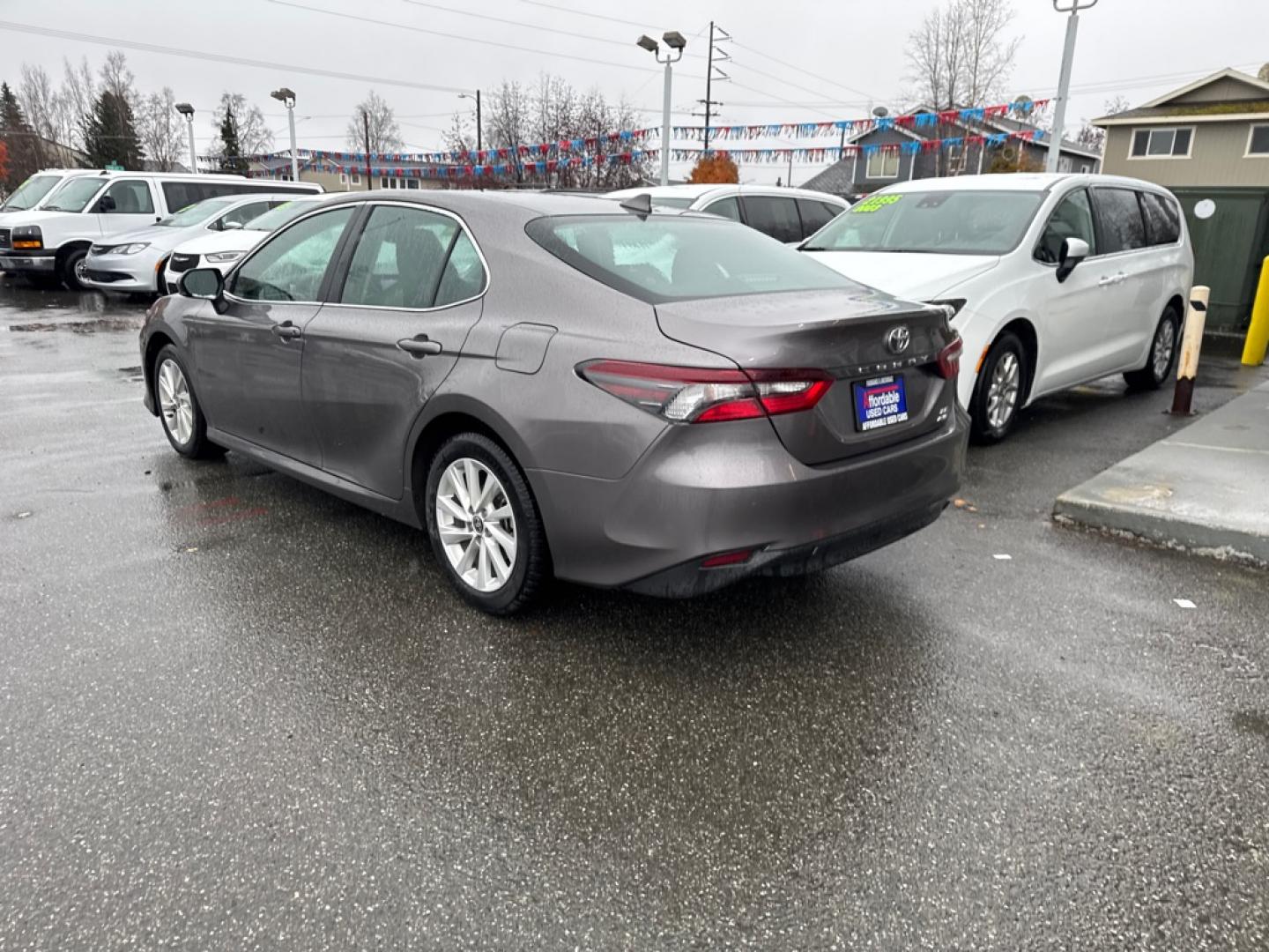 2024 GRAY TOYOTA CAMRY LE LE (4T1R11BK4RU) with an 2.5L engine, Automatic transmission, located at 929 East 8th Ave, Anchorage, AK, 99501, (907) 274-2277, 61.214783, -149.866074- Photo#2