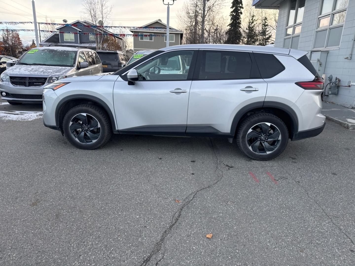 2025 SILVER NISSAN ROGUE SV SV (5N1BT3BB1SC) with an 1.5L engine, Continuously Variable transmission, located at 929 East 8th Ave, Anchorage, AK, 99501, (907) 274-2277, 61.214783, -149.866074- Photo#1