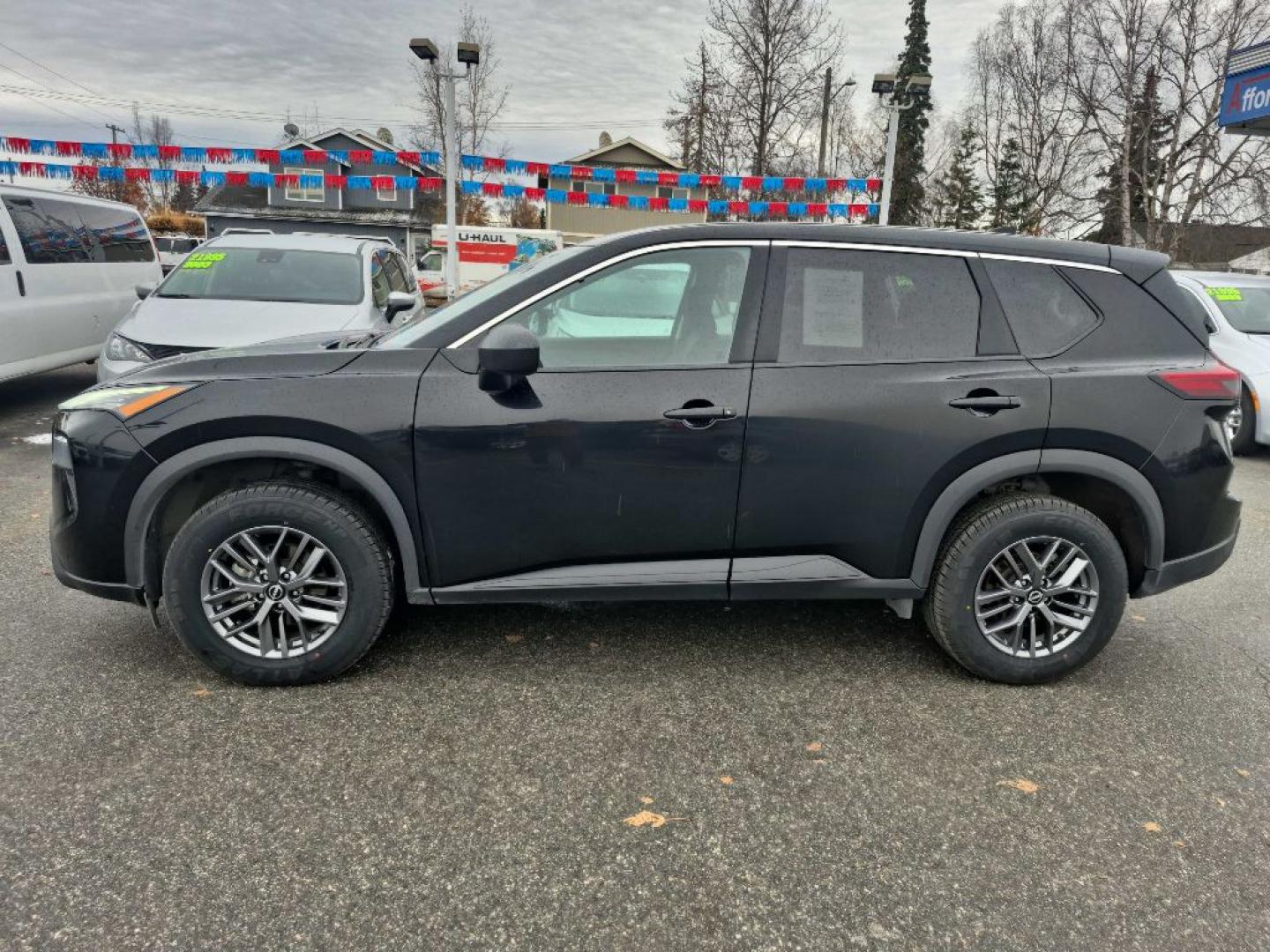 2024 BLACK NISSAN ROGUE S S (5N1BT3AB0RC) with an 1.5L engine, Continuously Variable transmission, located at 929 East 8th Ave, Anchorage, AK, 99501, (907) 274-2277, 61.214783, -149.866074- Photo#1