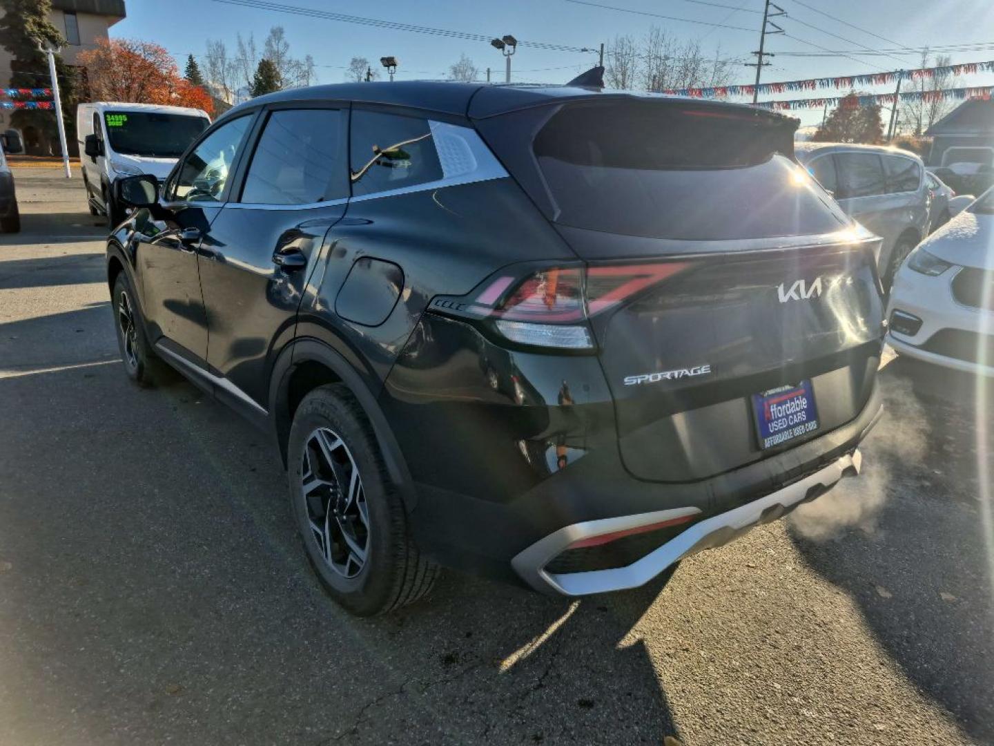2024 BLACK KIA SPORTAGE LX (KNDPUCDF6R7) with an 2.5L engine, Automatic transmission, located at 929 East 8th Ave, Anchorage, AK, 99501, (907) 274-2277, 61.214783, -149.866074- Photo#2