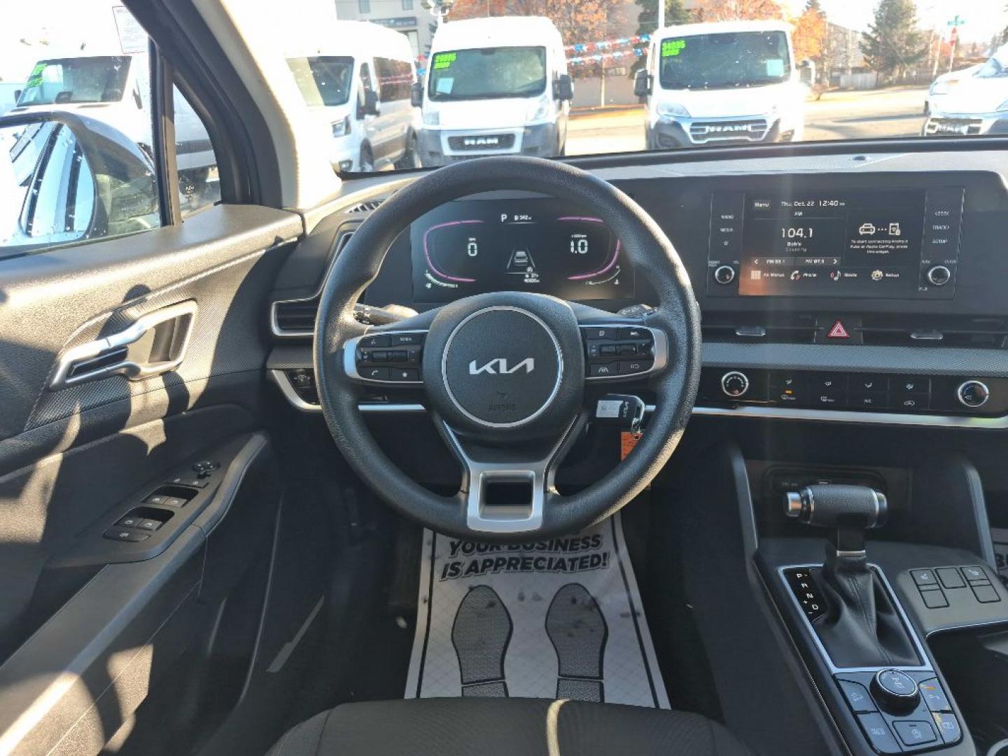2024 BLACK KIA SPORTAGE LX (KNDPUCDF6R7) with an 2.5L engine, Automatic transmission, located at 929 East 8th Ave, Anchorage, AK, 99501, (907) 274-2277, 61.214783, -149.866074- Photo#4