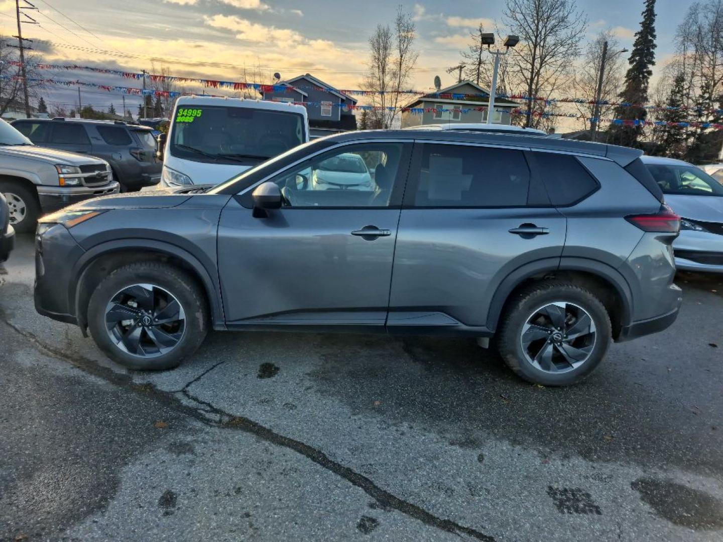 2025 GRAY NISSAN ROGUE SV (5N1BT3BB1SC) with an 1.5L engine, Continuously Variable transmission, located at 929 East 8th Ave, Anchorage, AK, 99501, (907) 274-2277, 61.214783, -149.866074- Photo#0